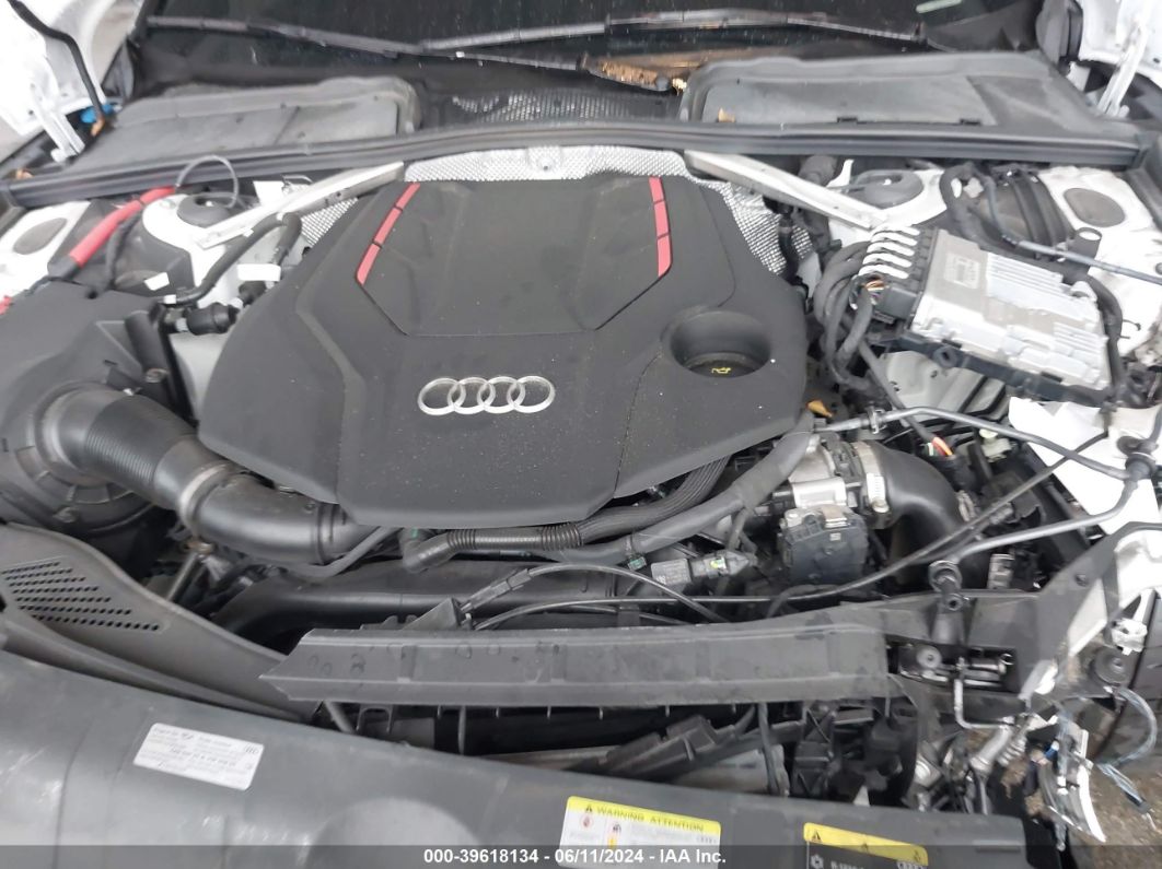 2021 Audi S5 Premium Plus Tfsi Quattro Tiptronic White vin: WAUP4AF51MA006513