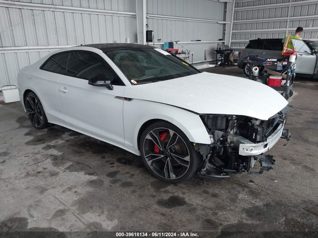 2021 Audi S5 Premium Plus Tfsi Quattro Tiptronic White vin: WAUP4AF51MA006513