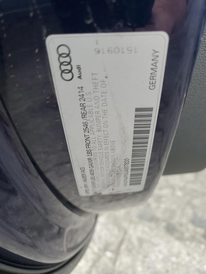 2018 Audi S5 Premium Plus Синий vin: WAUP4AF5XJA007820