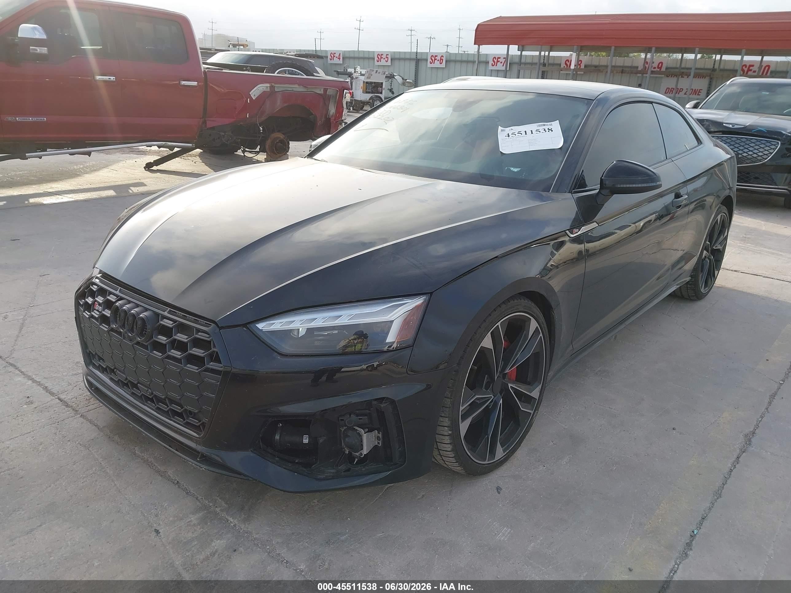 2020 Audi S5 Premium Plus Tfsi Quattro Tiptronic Black vin: WAUP4AF5XLA002202