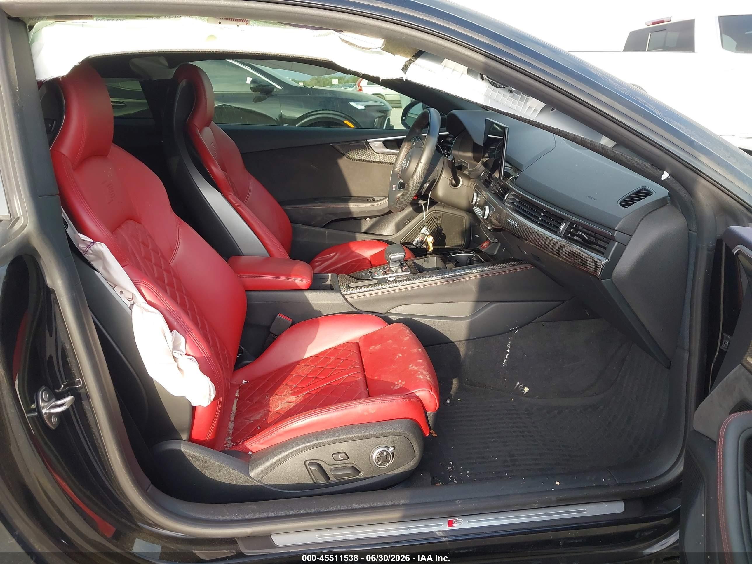 2020 Audi S5 Premium Plus Tfsi Quattro Tiptronic Black vin: WAUP4AF5XLA002202