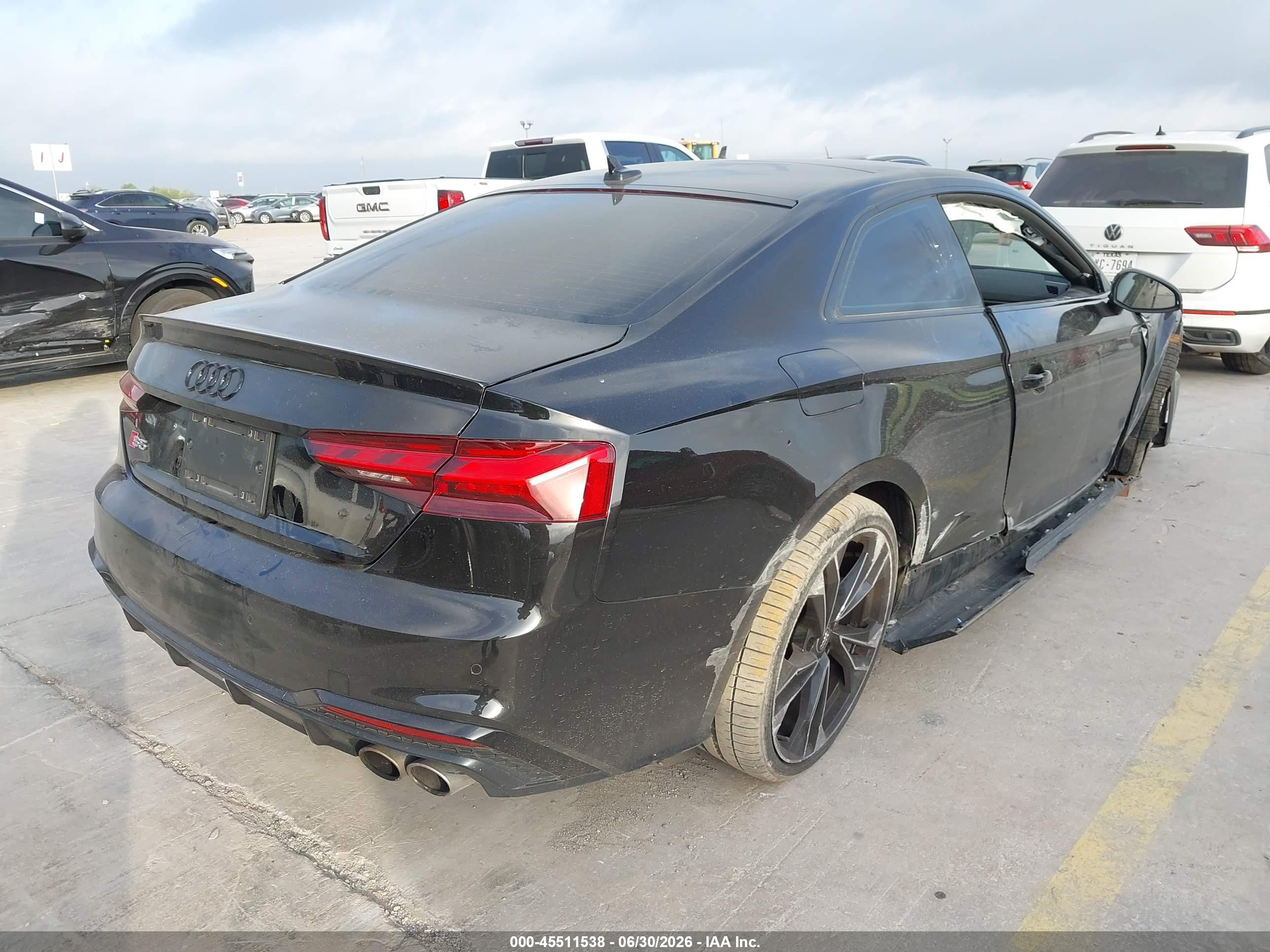 2020 Audi S5 Premium Plus Tfsi Quattro Tiptronic Black vin: WAUP4AF5XLA002202