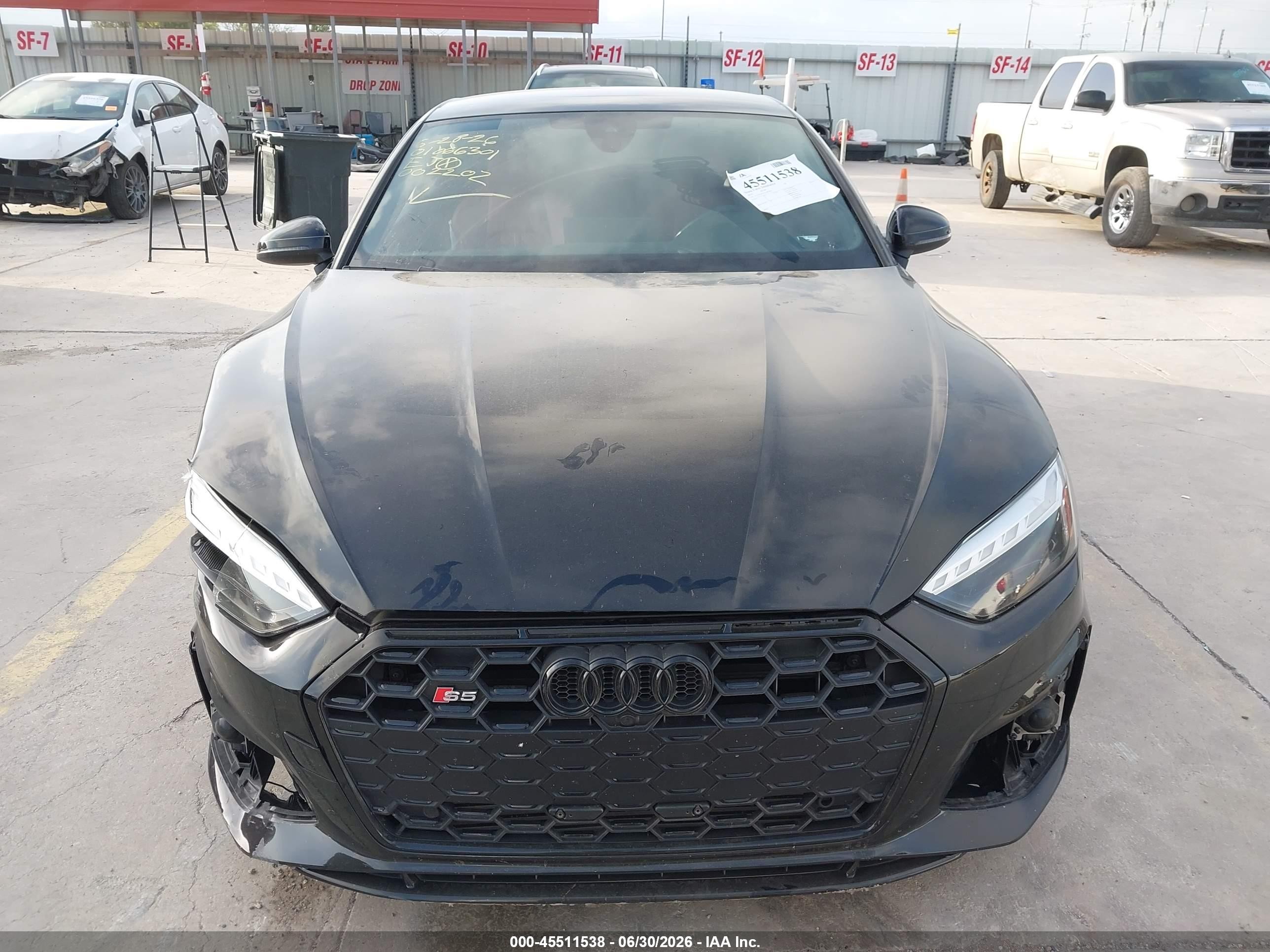 2020 Audi S5 Premium Plus Tfsi Quattro Tiptronic Black vin: WAUP4AF5XLA002202