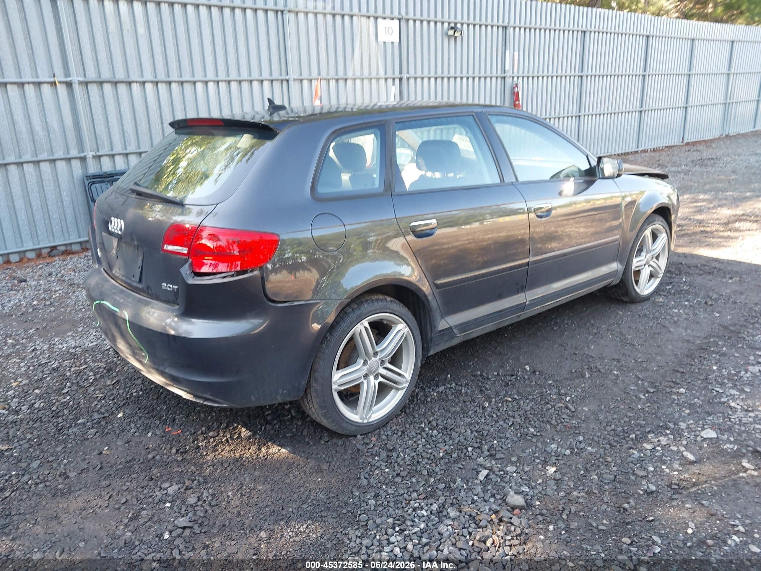 2013 Audi A3 2.0t Premium Black vin: WAUPEAFM8DA008246