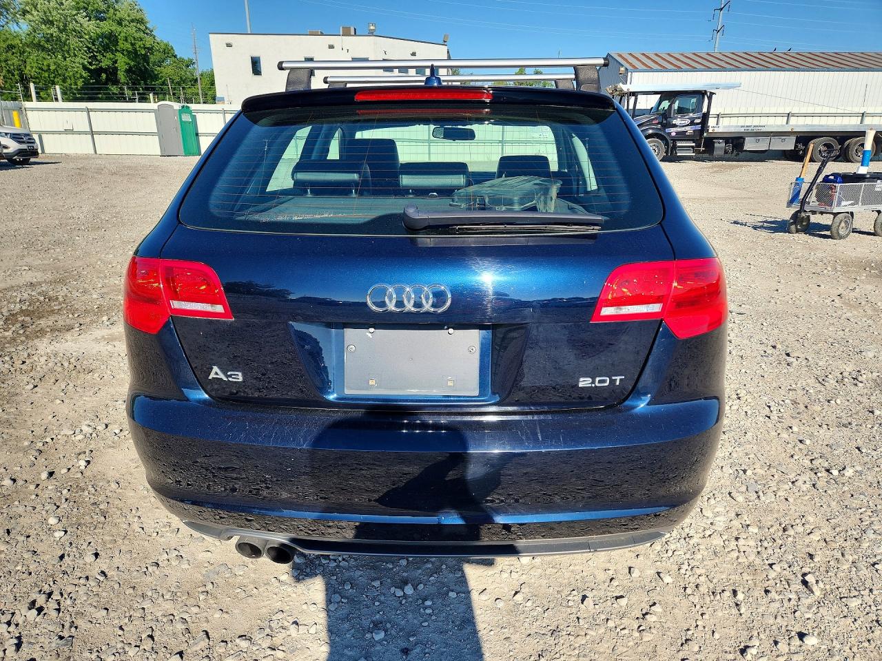 2011 Audi A3 Premium Plus Blue vin: WAUPFAFM3BA129857
