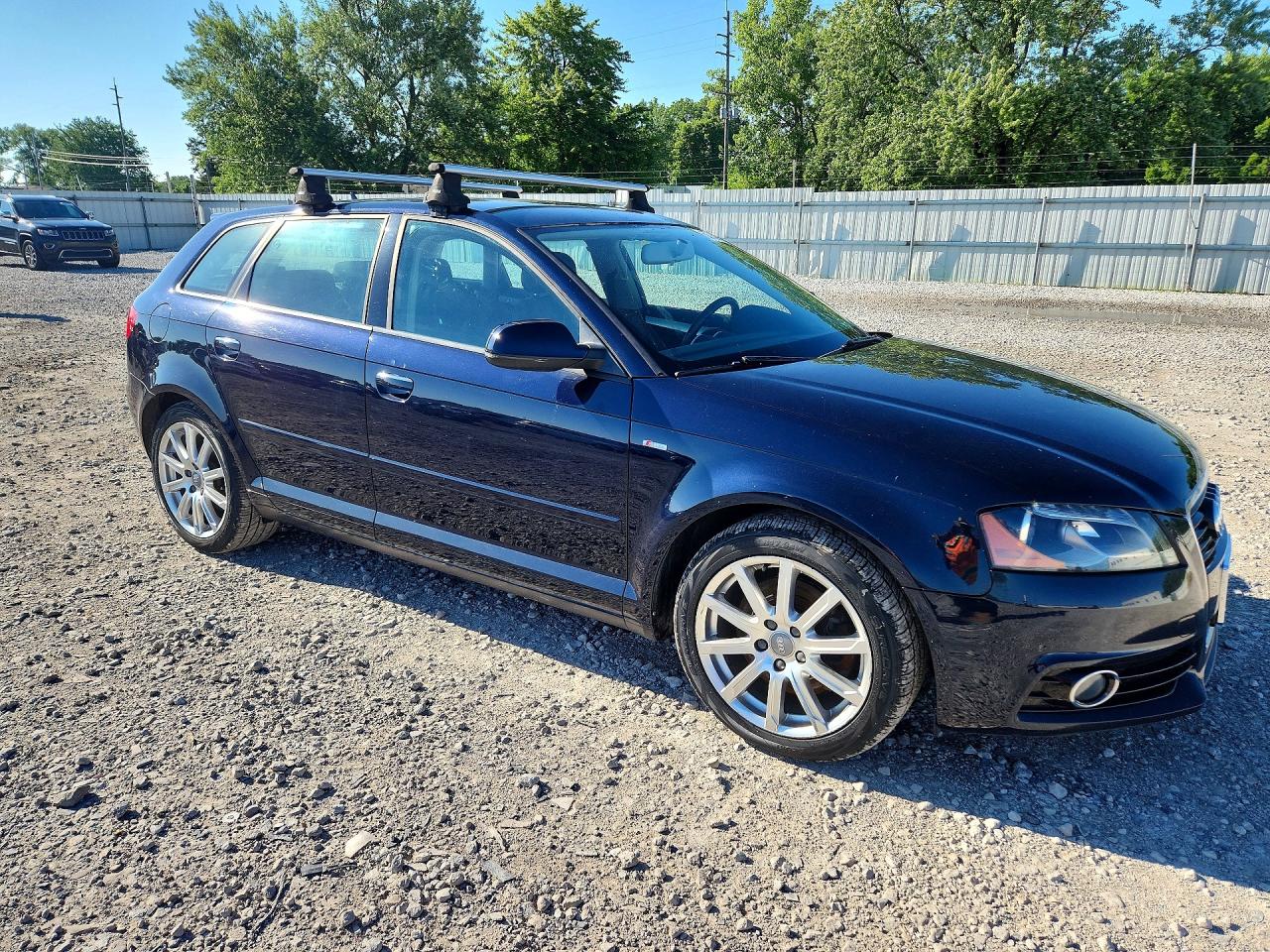 2011 Audi A3 Premium Plus Blue vin: WAUPFAFM3BA129857