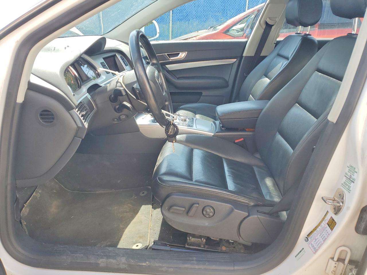 2010 Audi A6 Quattro White vin: WAUPGCFB0AN017564