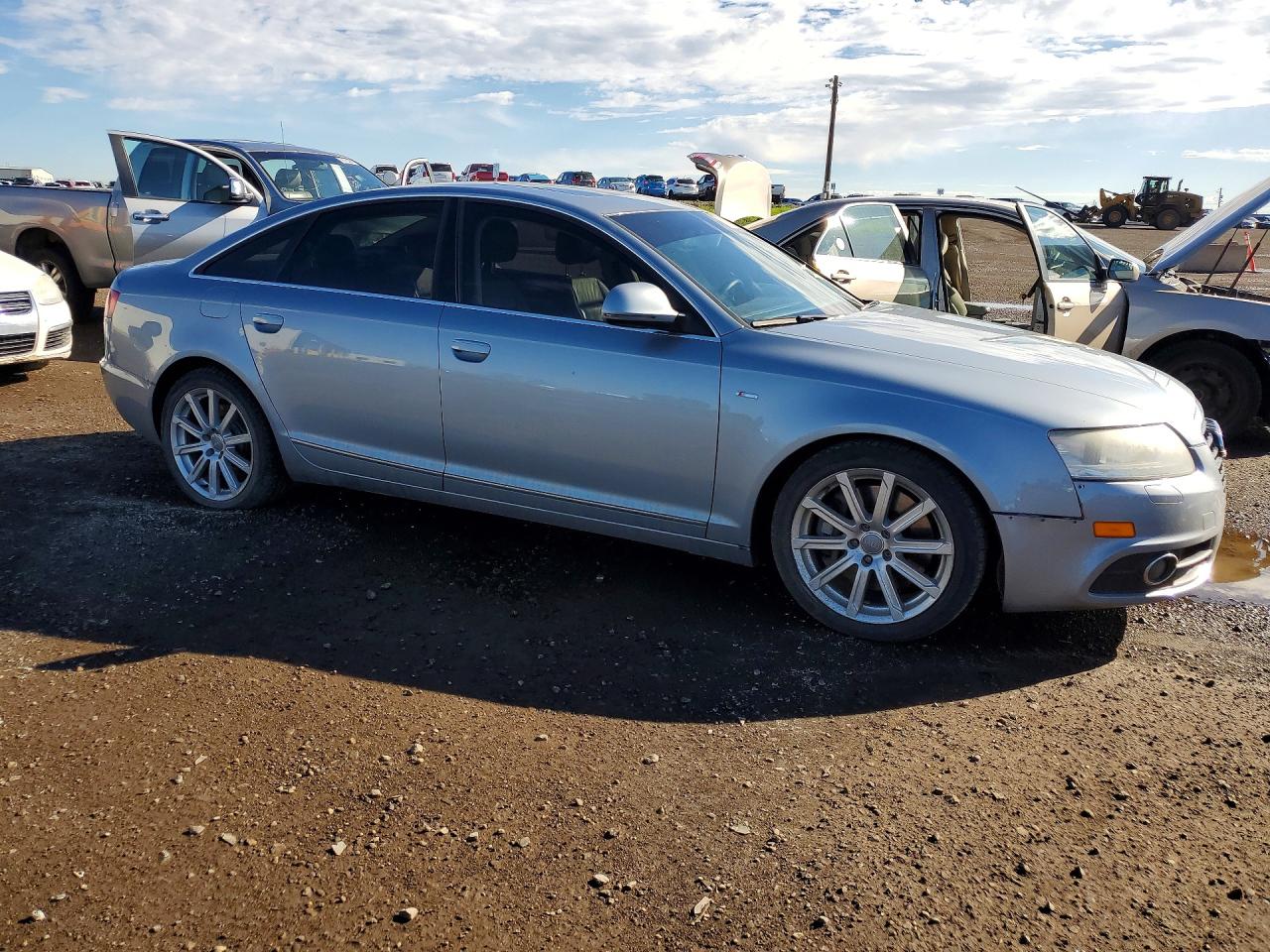 2010 Audi A6 Quattro Серебряный vin: WAUPGCFB3AN005117