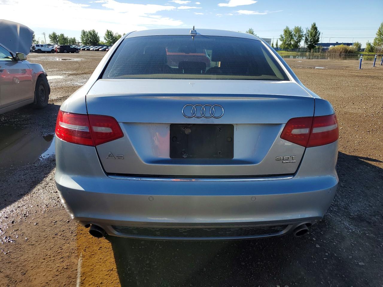 2010 Audi A6 Quattro Серебряный vin: WAUPGCFB3AN005117