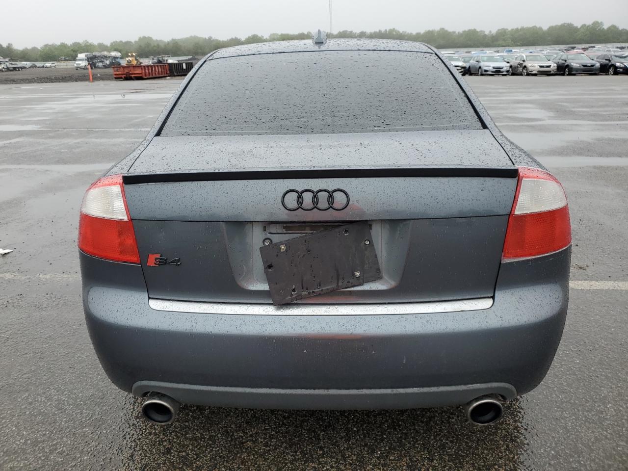 2004 Audi S4    Gray vin: WAUPL58EX4A106889