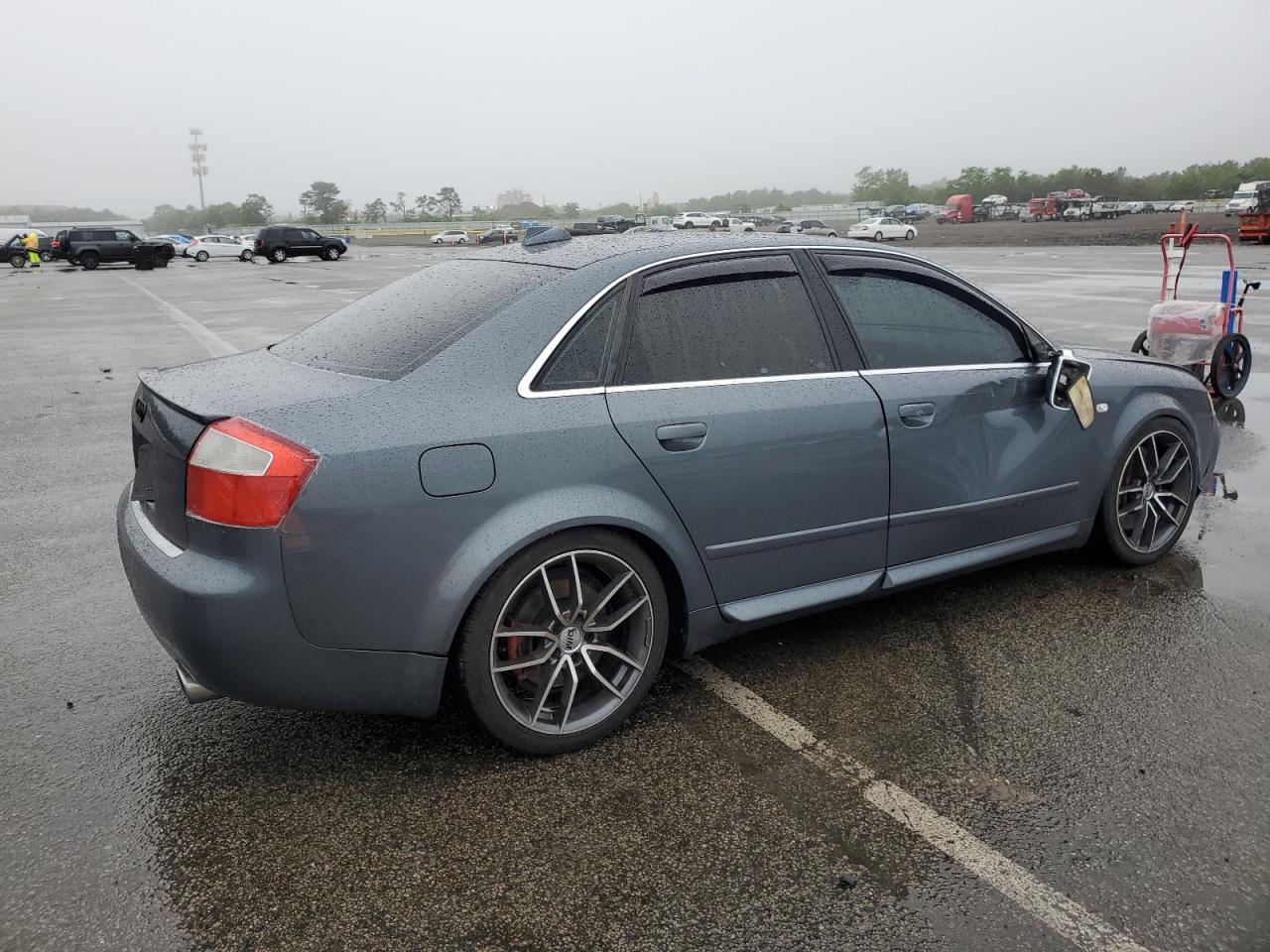 2004 Audi S4    Gray vin: WAUPL58EX4A106889