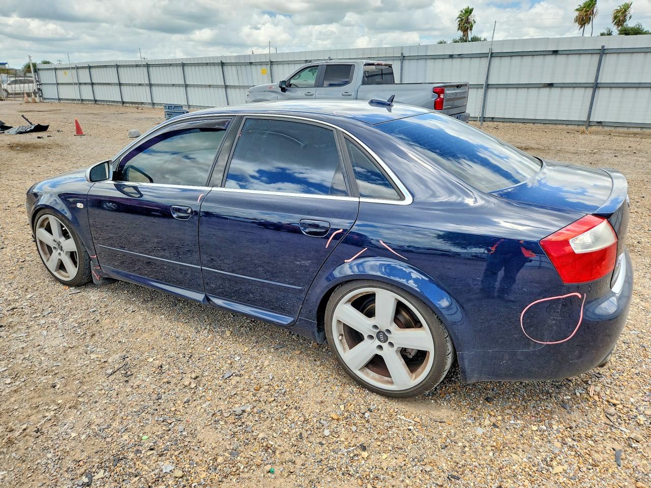 2005 Audi S4 Blue vin: WAUPL68E45A090910