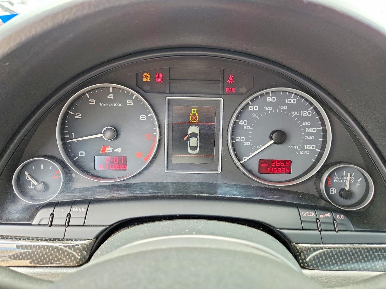 2005 Audi S4 Blue vin: WAUPL68E45A090910