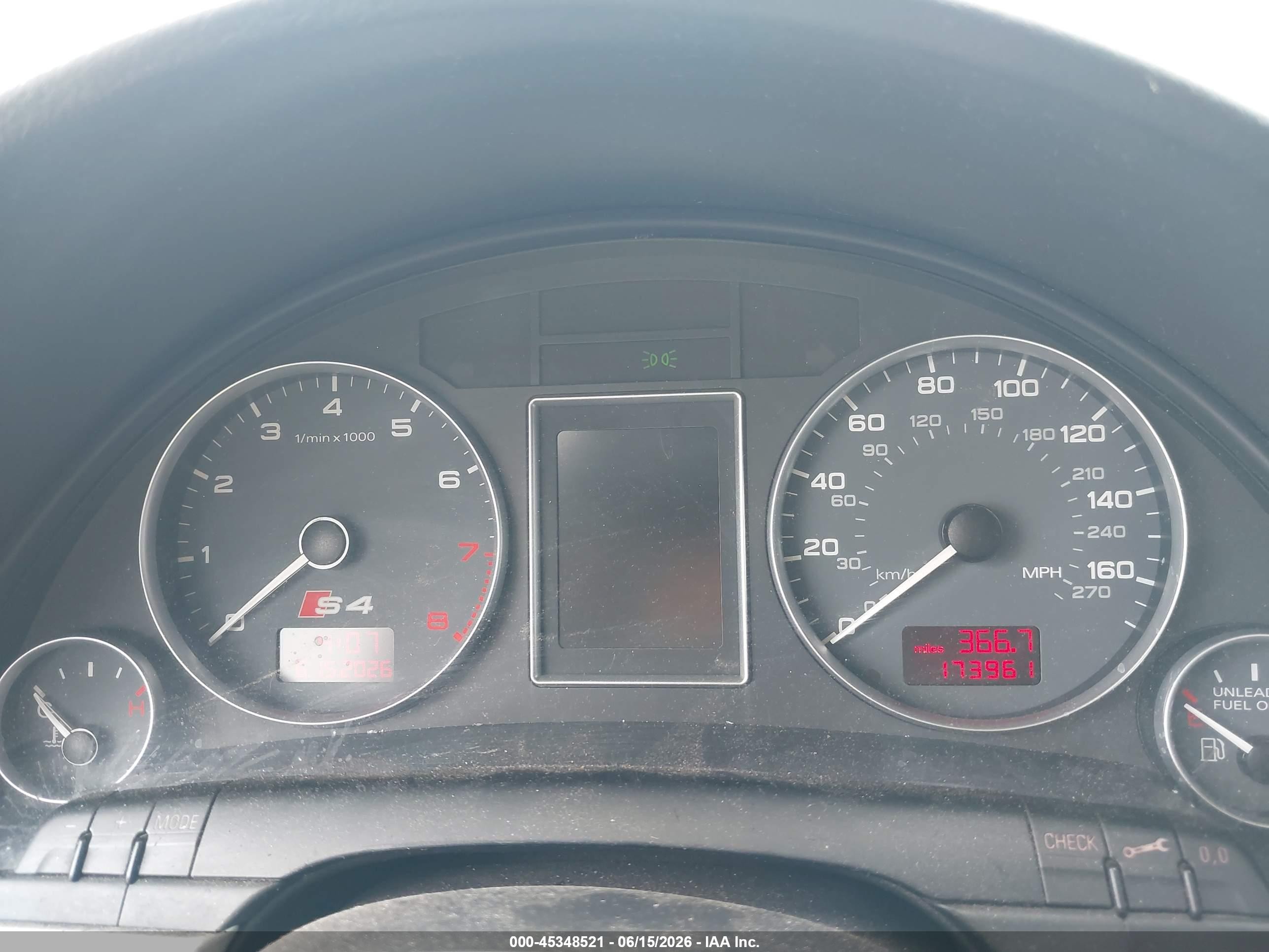 2004 Audi S4 4.2 Blue vin: WAUPL68E94A123026