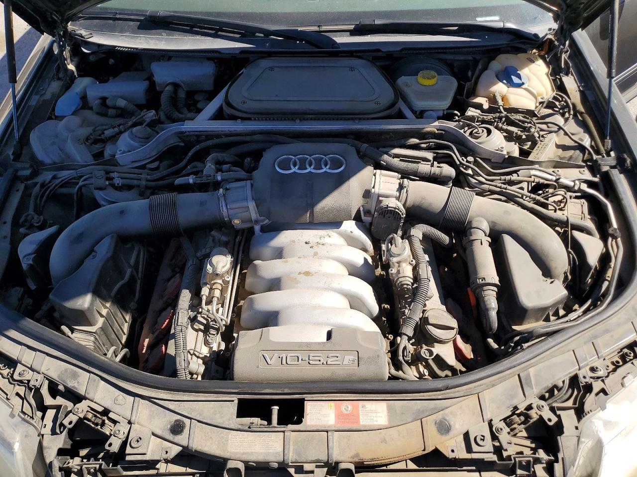 2007 Audi S8 Quattro Gray vin: WAUPN44E37N016877