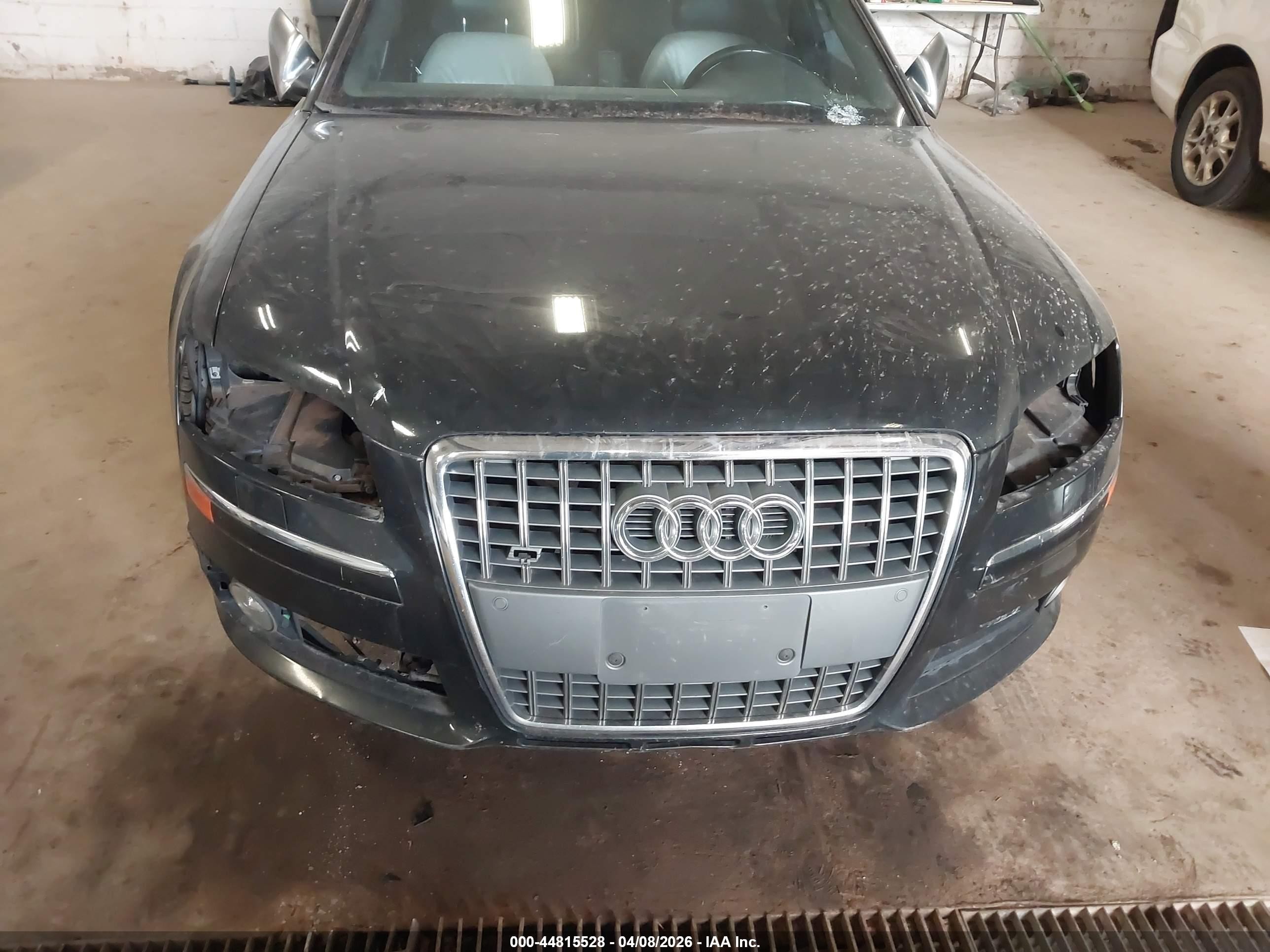 2007 Audi S8 5.2 Black vin: WAUPN44E37N019990