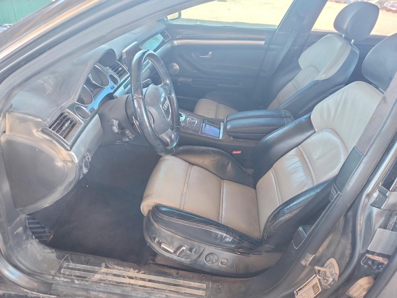 2007 Audi S8 Quattro Gray vin: WAUPN44E87N019726