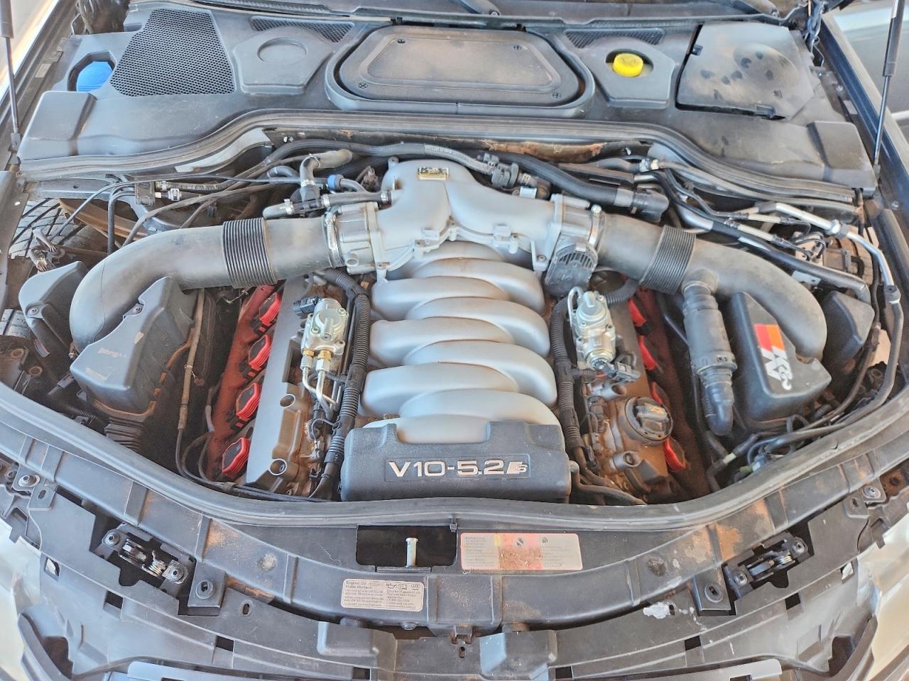 2007 Audi S8 Quattro Gray vin: WAUPN44E87N019726