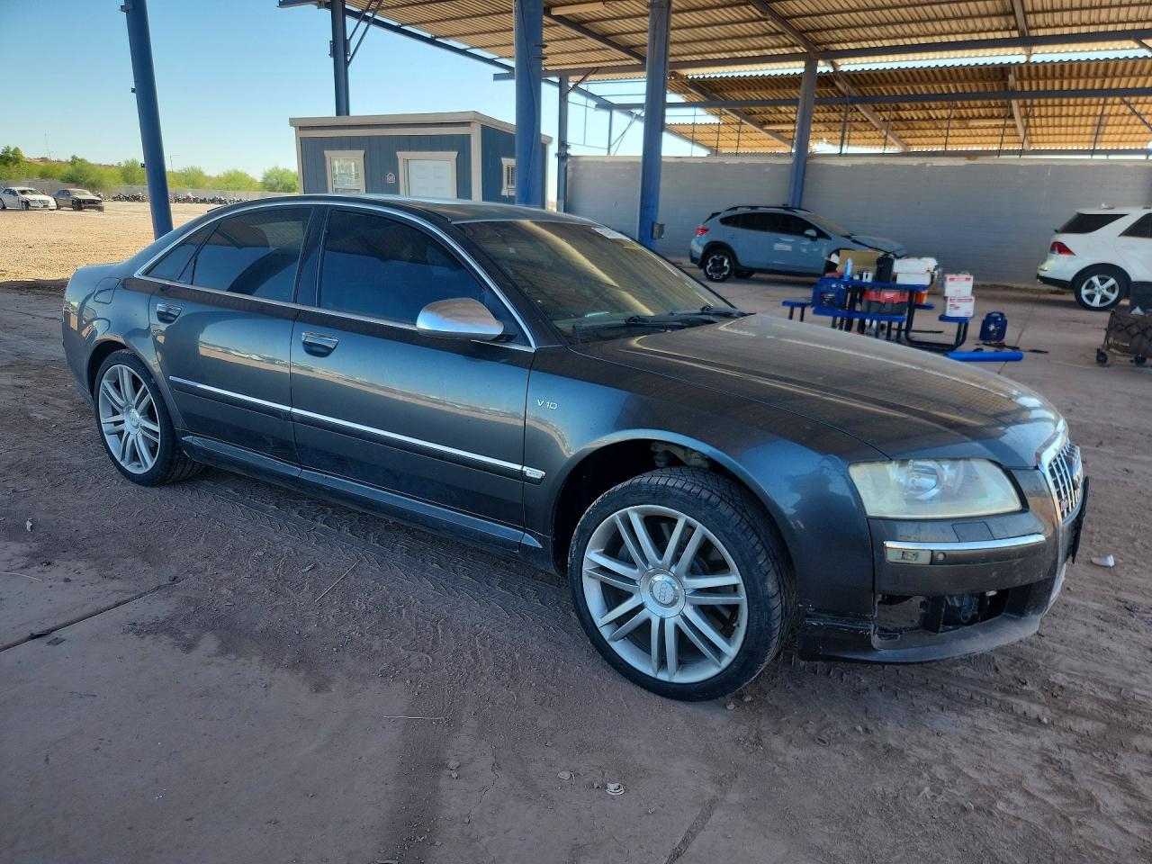 2007 Audi S8 Quattro Gray vin: WAUPN44E87N019726