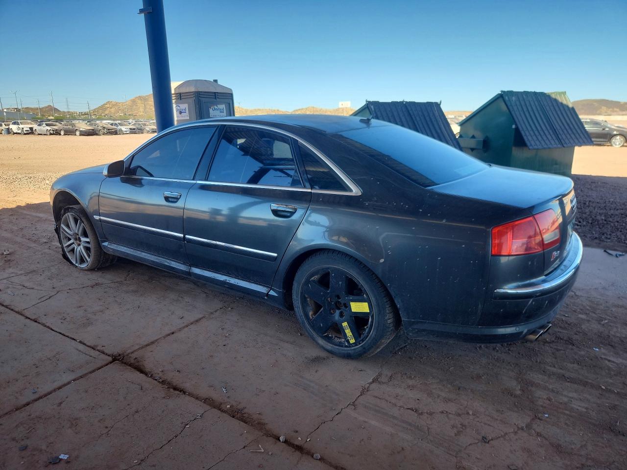 2007 Audi S8 Quattro Gray vin: WAUPN44E87N019726