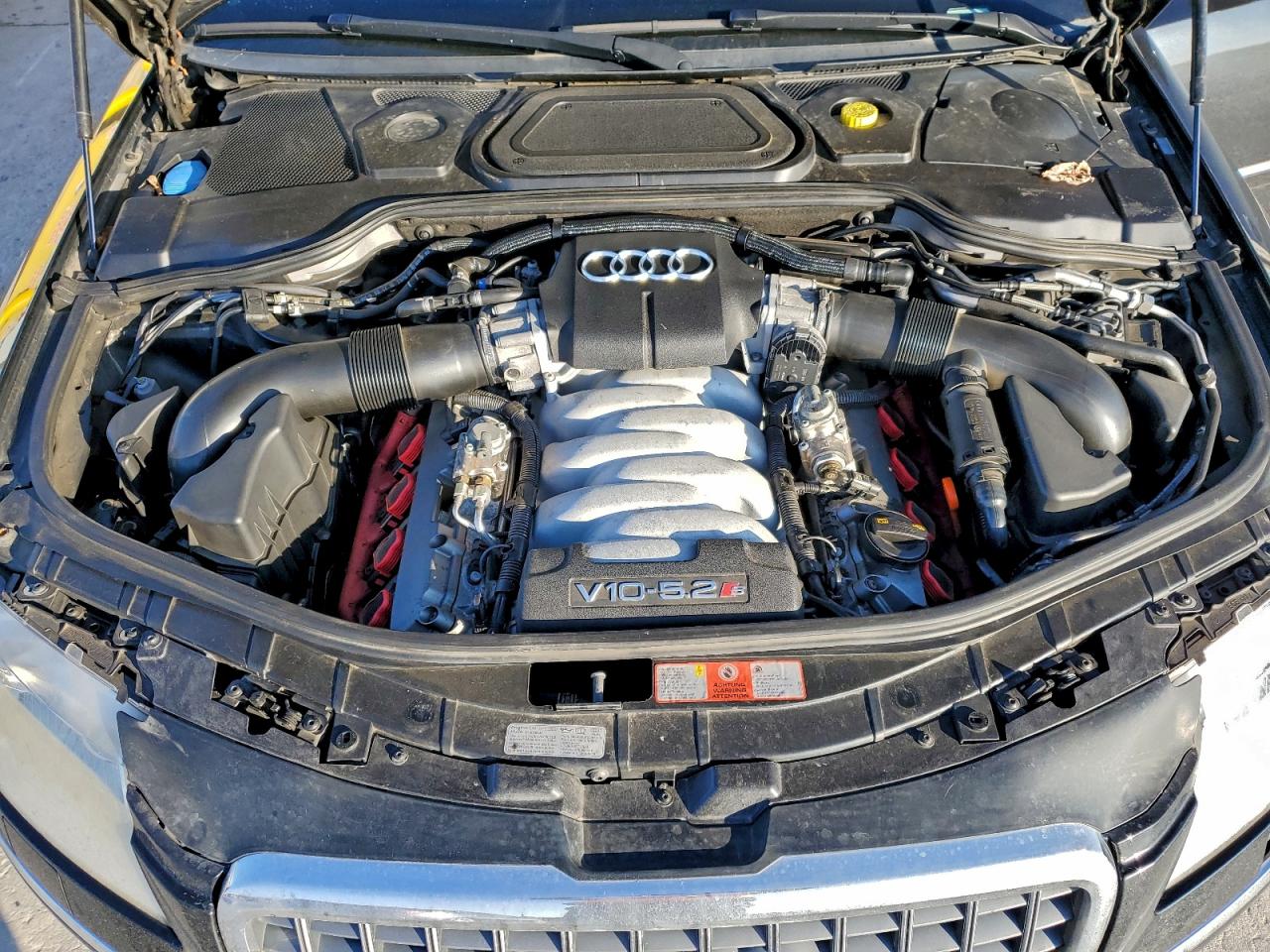 2009 Audi S8 Quattro Black vin: WAUPN94E09N002855