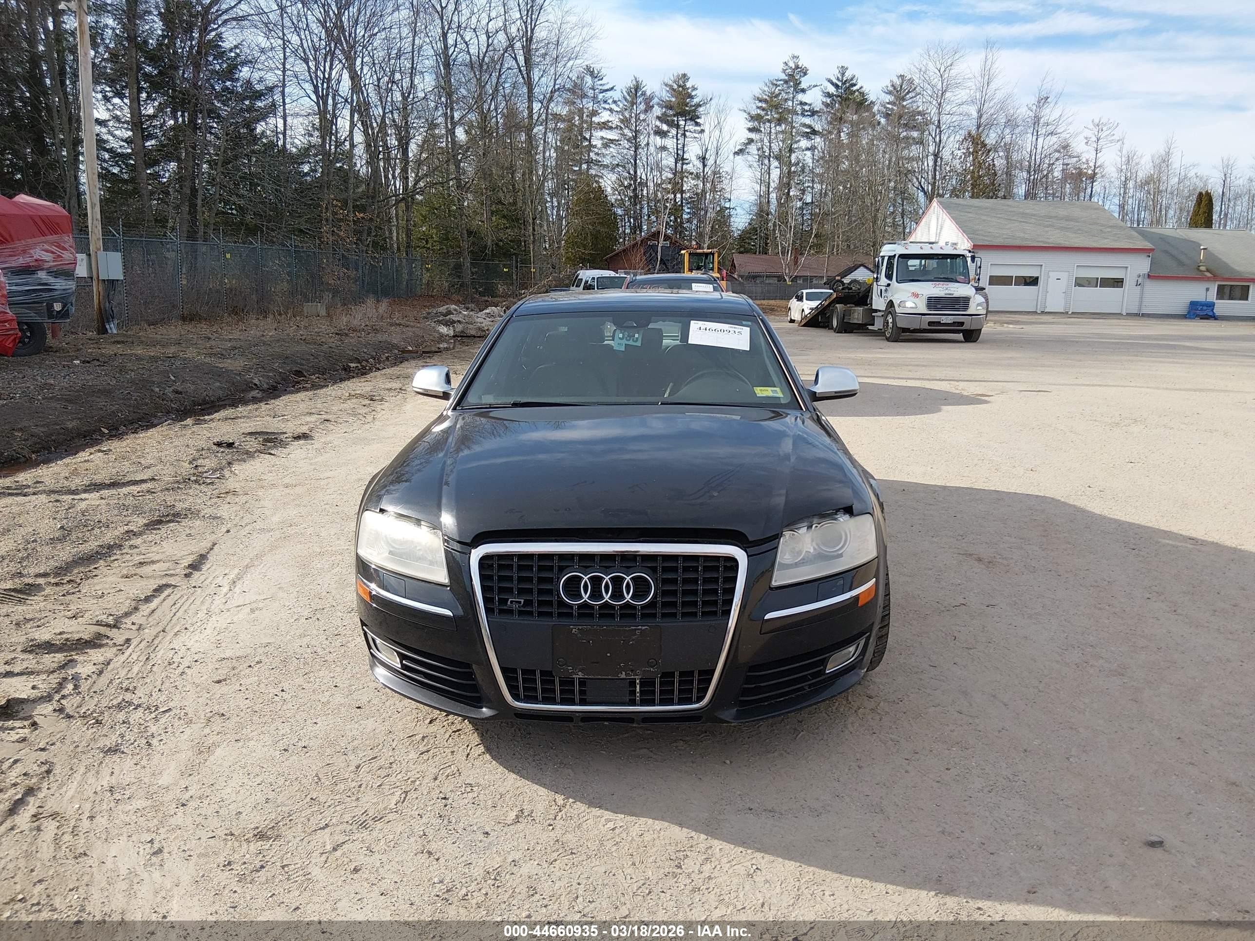 2009 Audi S8 5.2 Black vin: WAUPN94E19N011368