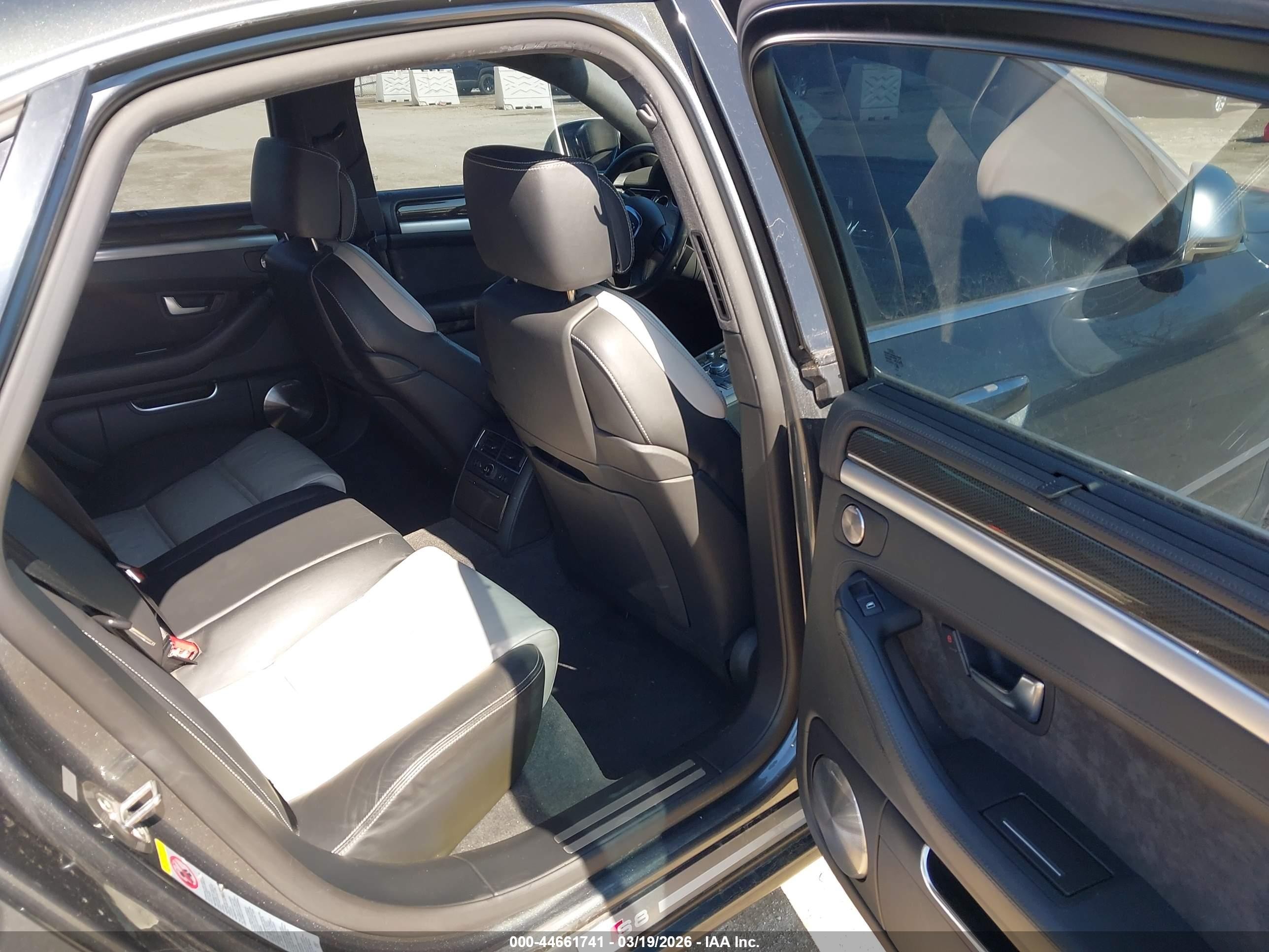 2008 Audi S8 5.2 Gray vin: WAUPN94E28N007294