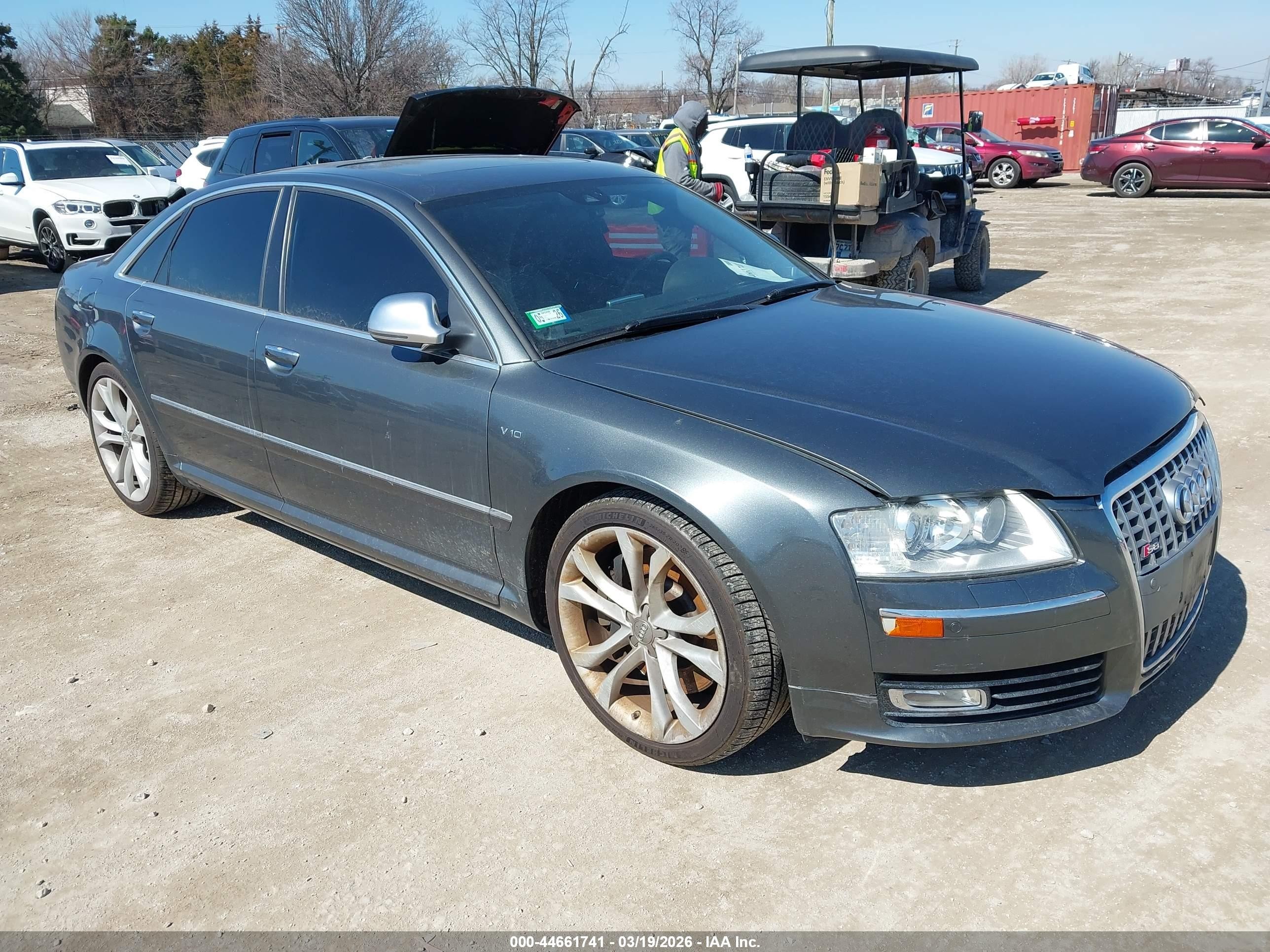 2008 Audi S8 5.2 Gray vin: WAUPN94E28N007294