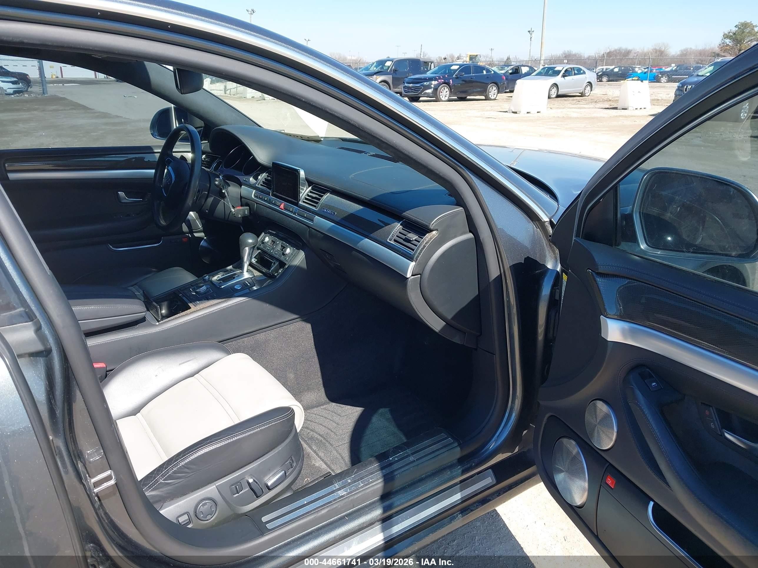 2008 Audi S8 5.2 Gray vin: WAUPN94E28N007294
