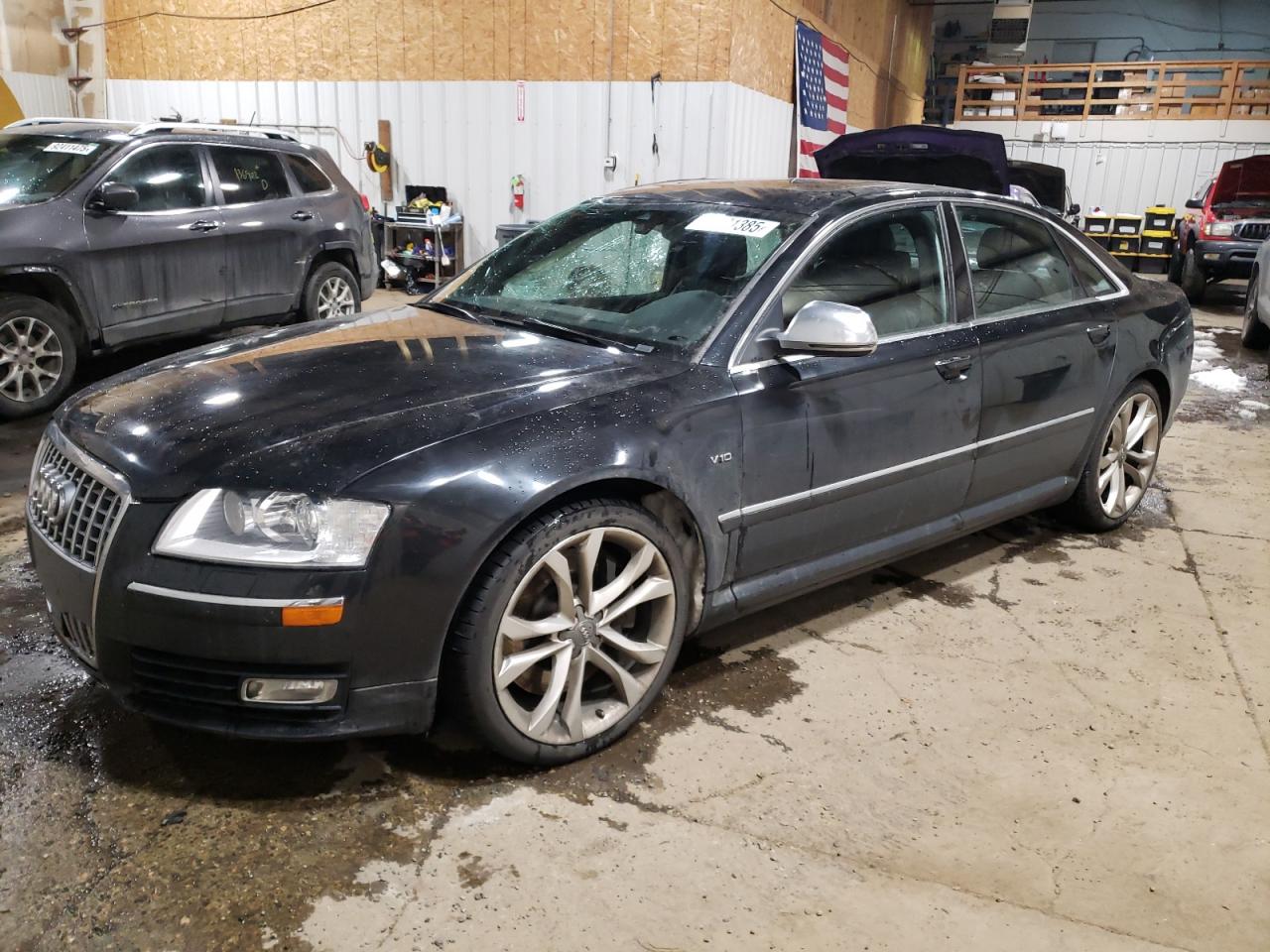 2008 Audi S8 Quattro Black vin: WAUPN94E48N003733