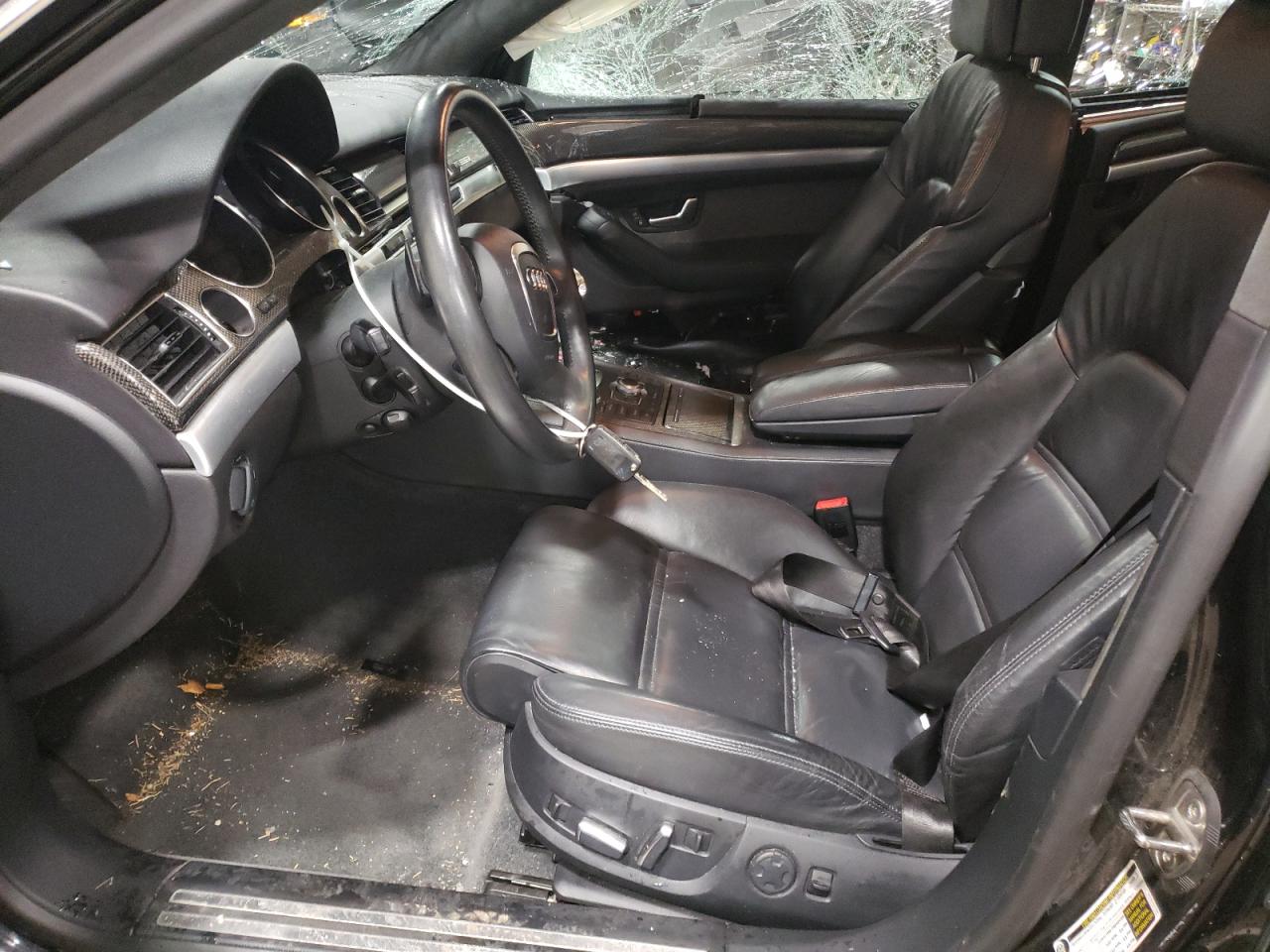 2008 Audi S8 Quattro Black vin: WAUPN94E48N003733