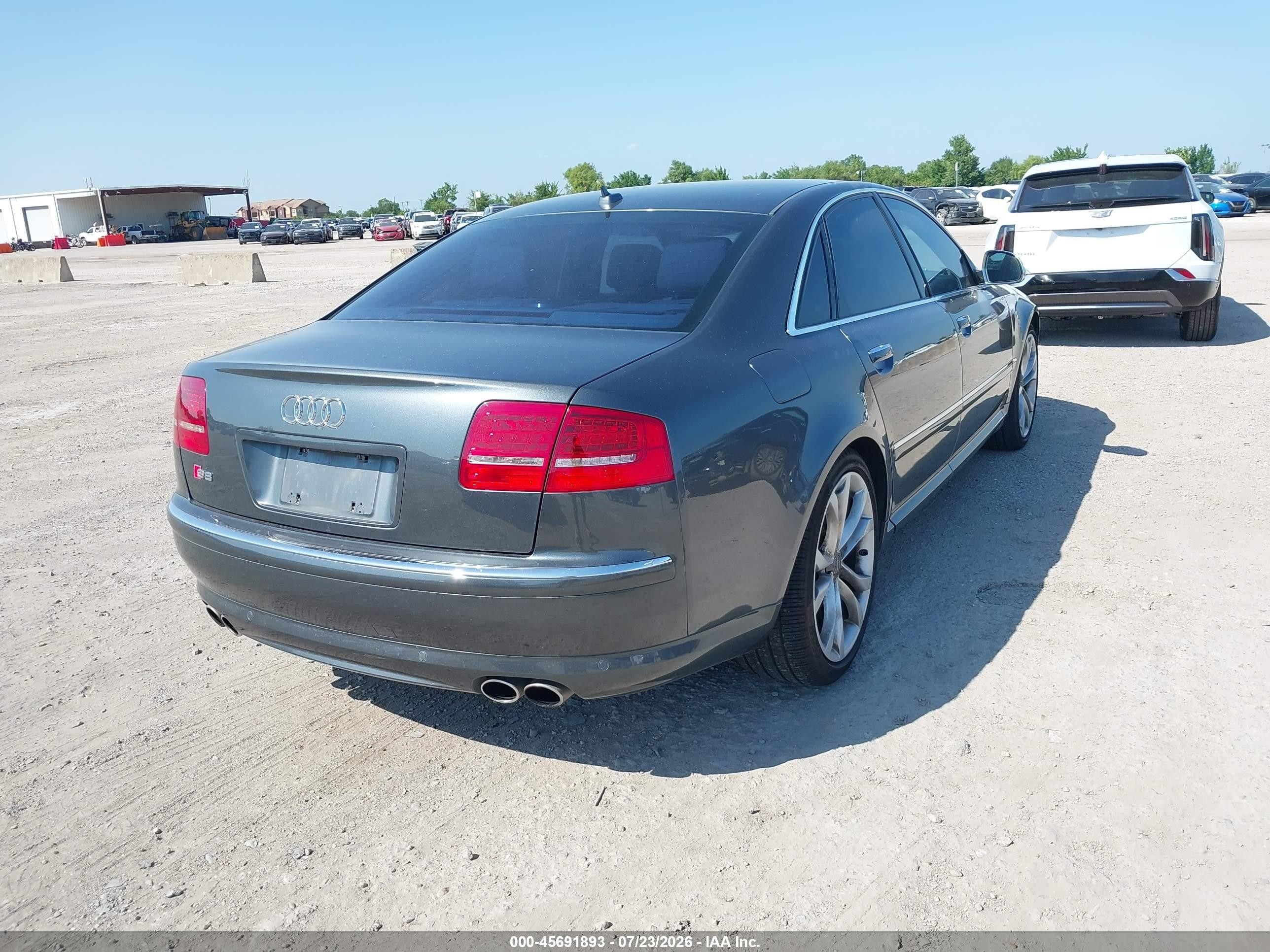 2008 Audi S8 5.2 Blue vin: WAUPN94E58N005975