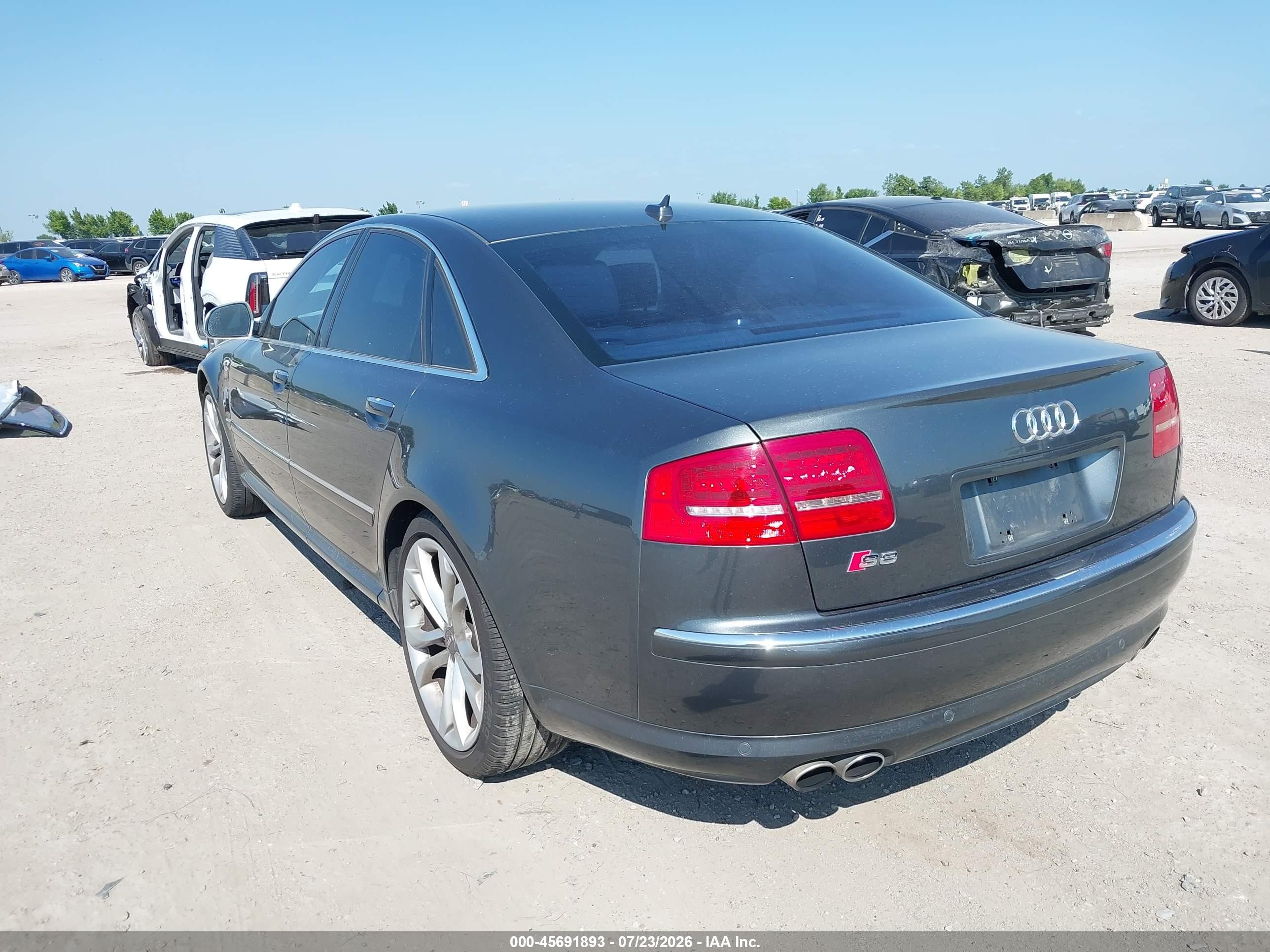 2008 Audi S8 5.2 Blue vin: WAUPN94E58N005975