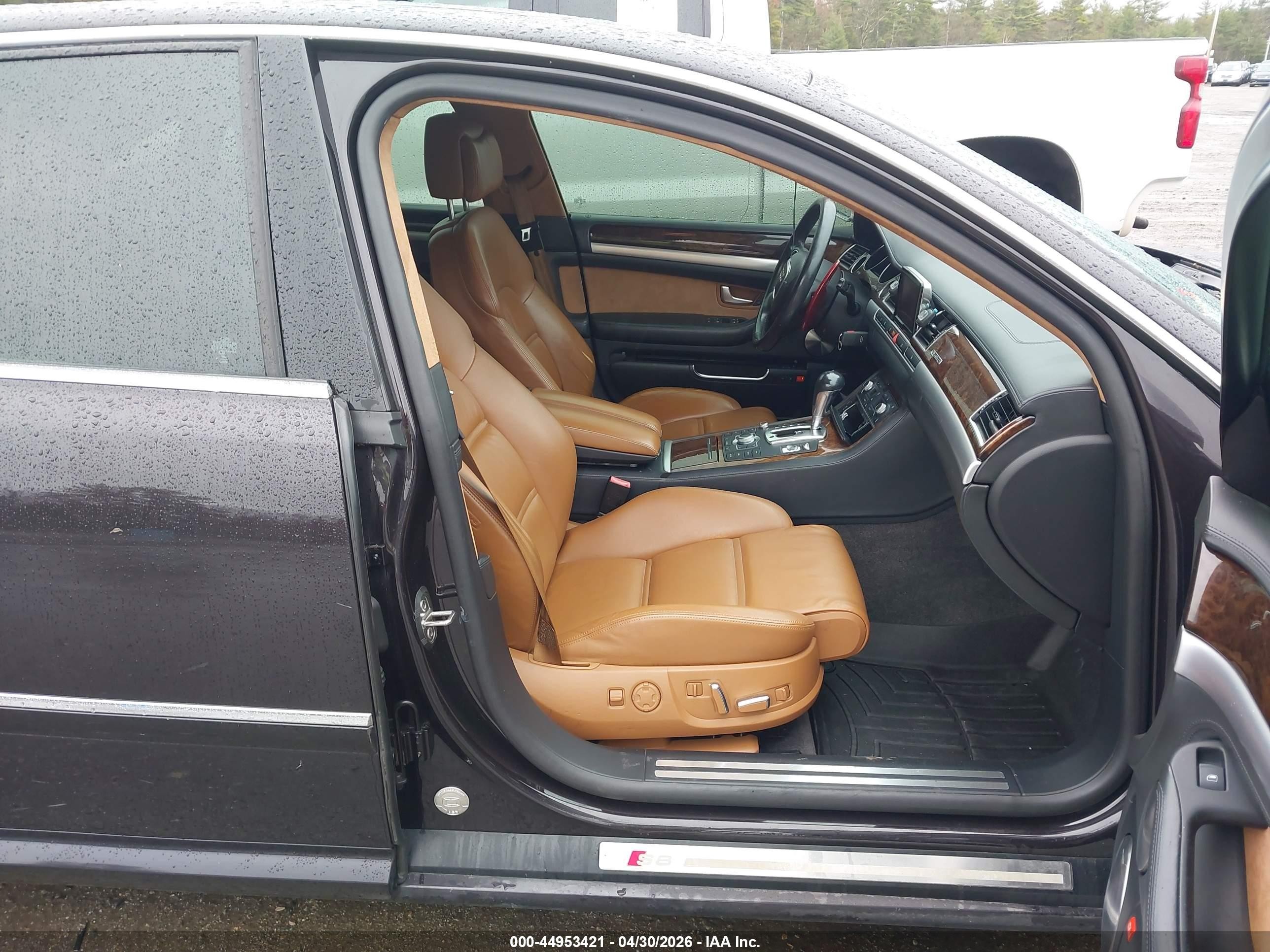 2008 Audi S8 5.2 Black vin: WAUPN94E68N002941