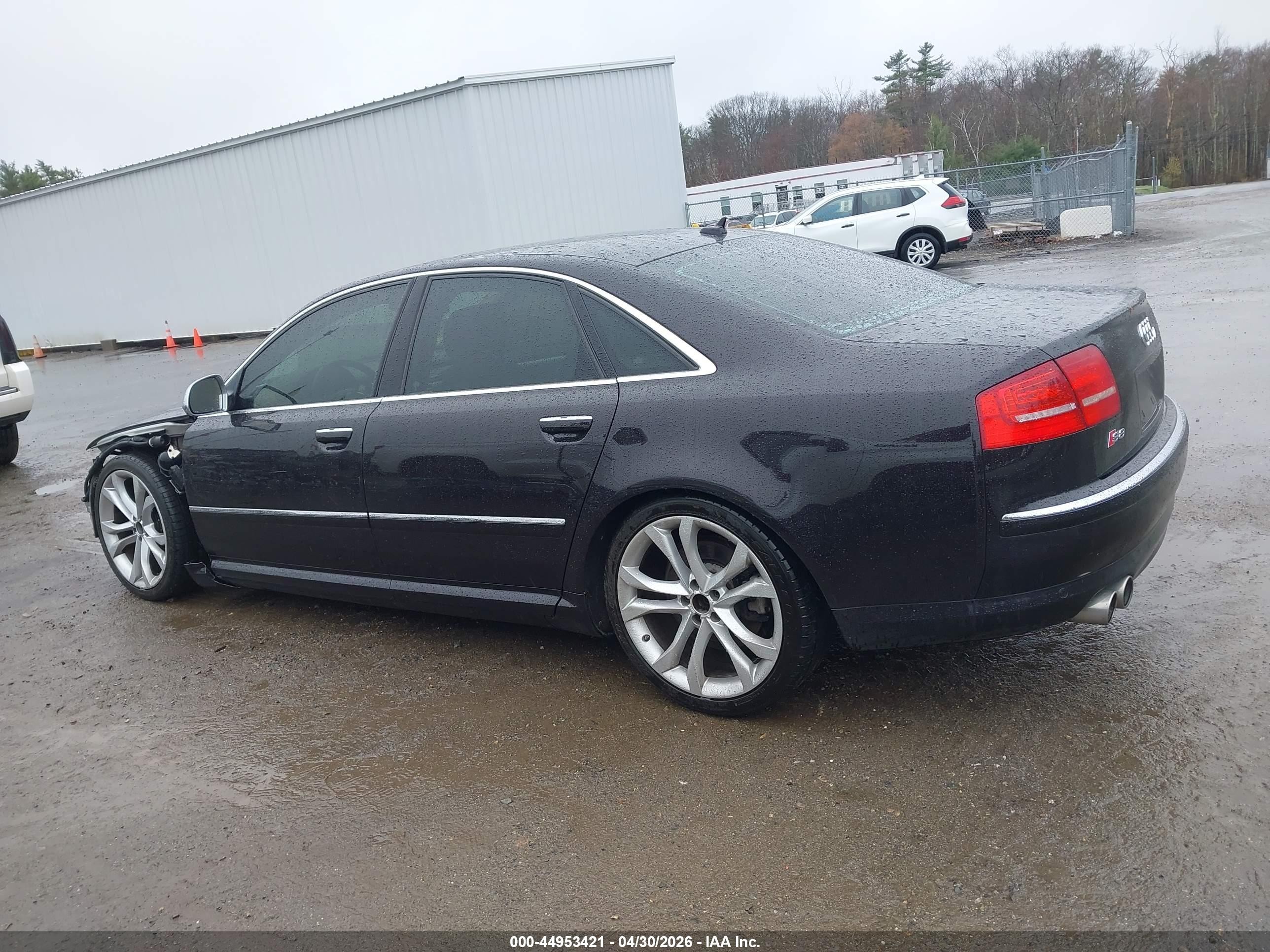 2008 Audi S8 5.2 Black vin: WAUPN94E68N002941