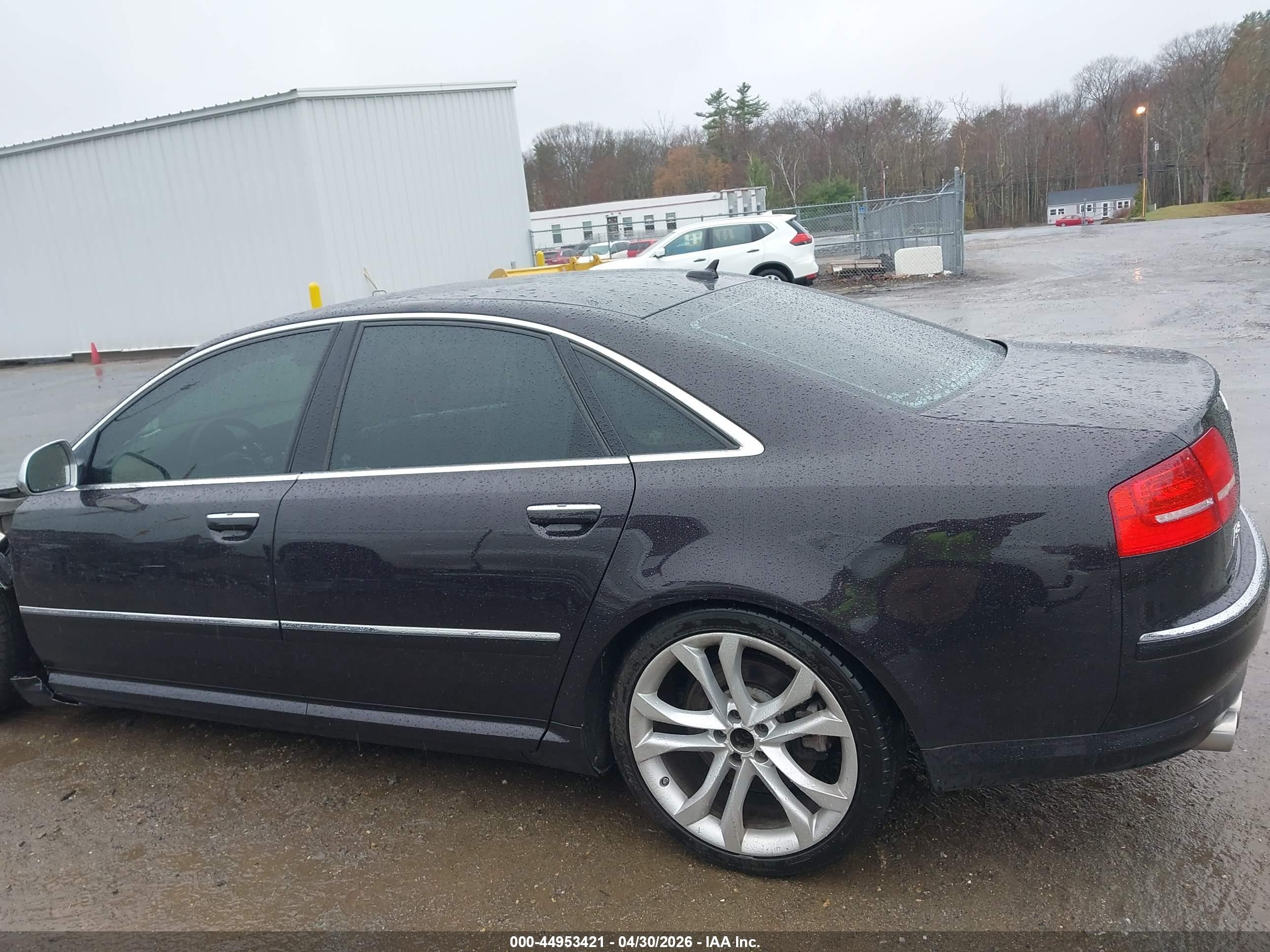 2008 Audi S8 5.2 Black vin: WAUPN94E68N002941