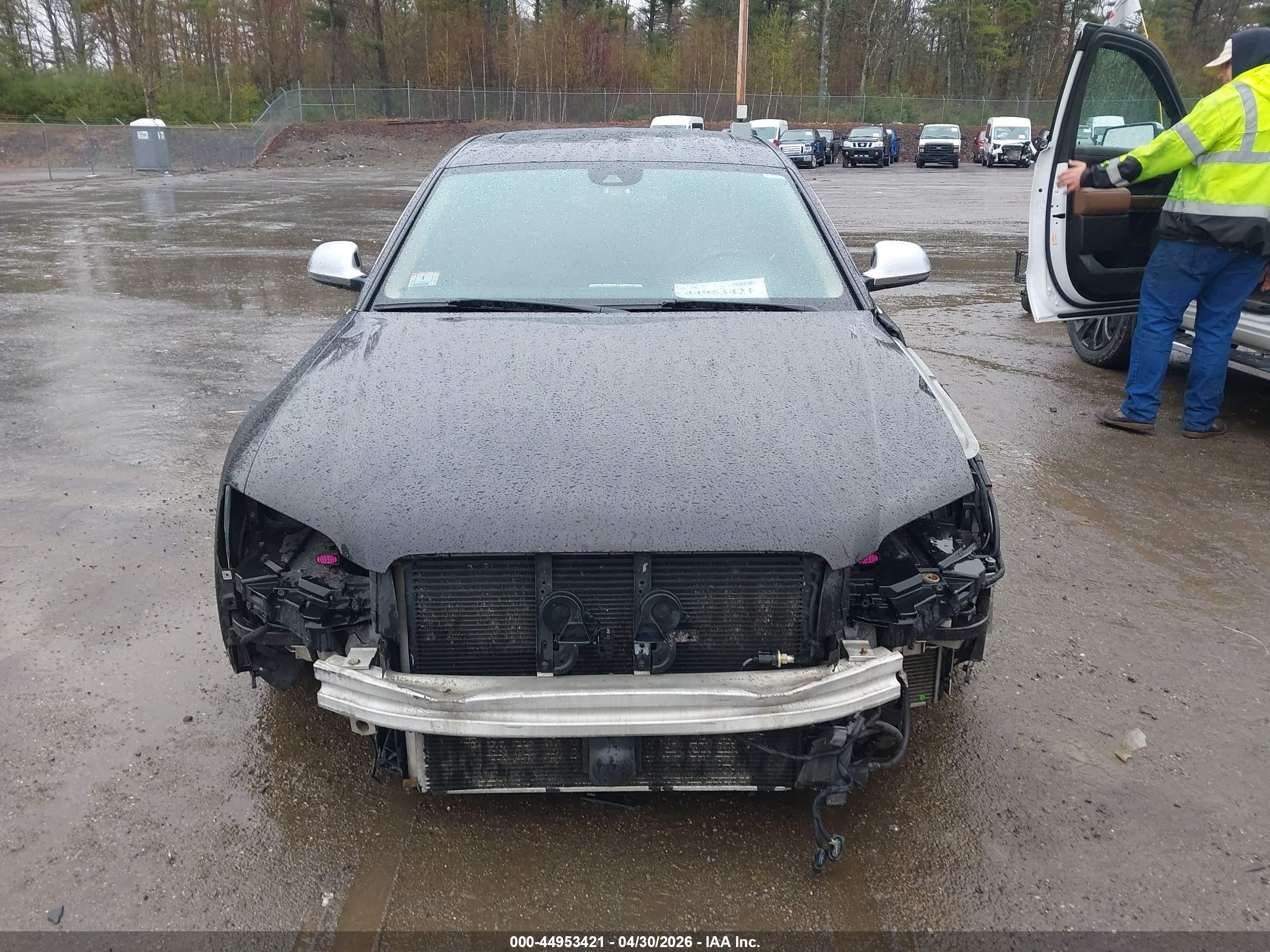 2008 Audi S8 5.2 Black vin: WAUPN94E68N002941