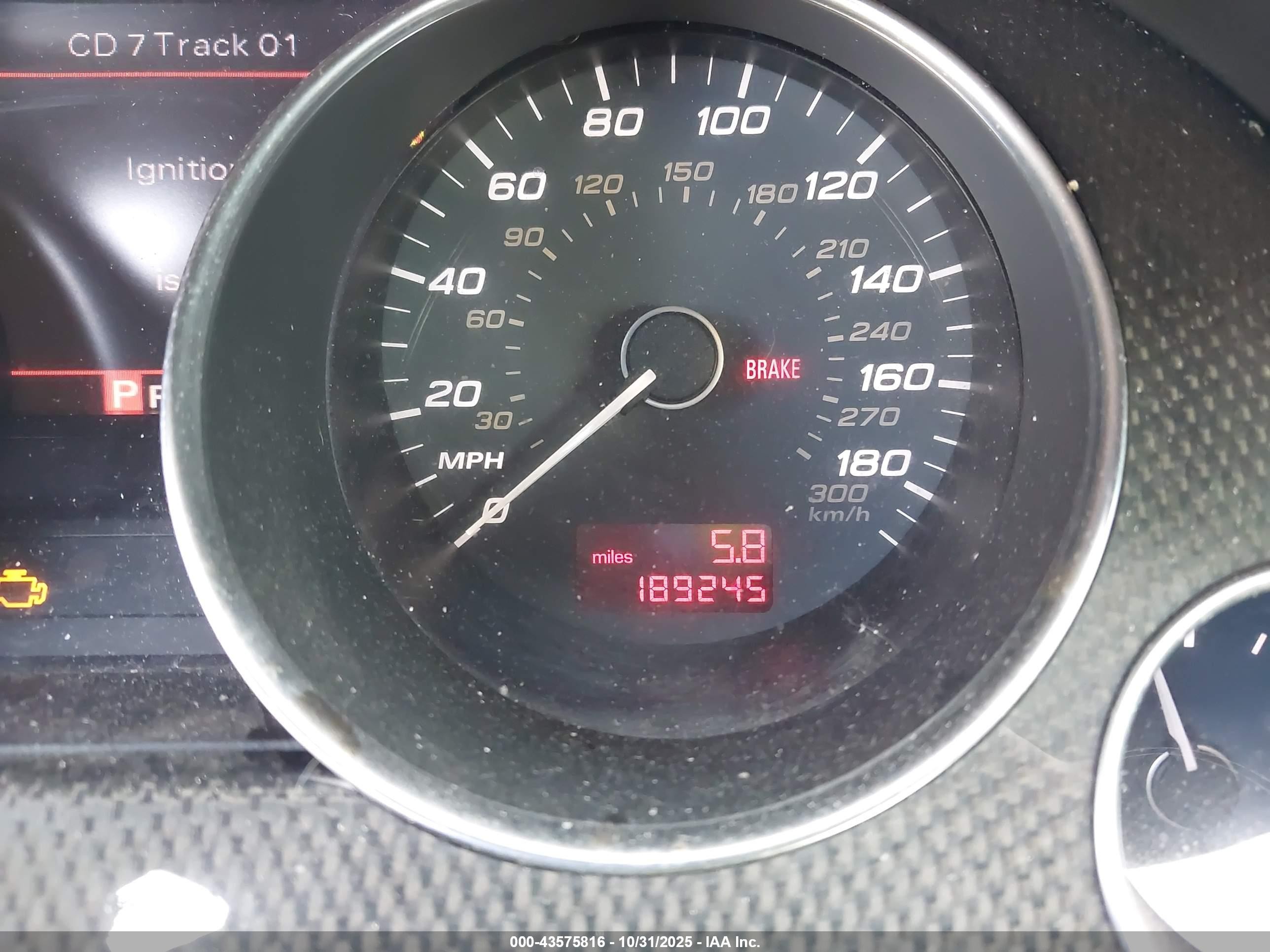 2008 Audi S8 5.2 Black vin: WAUPN94EX8N015563