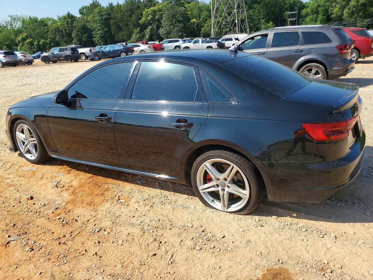 2017 Audi A4 Premium Plus Black vin: WAUPNAF43HA170744