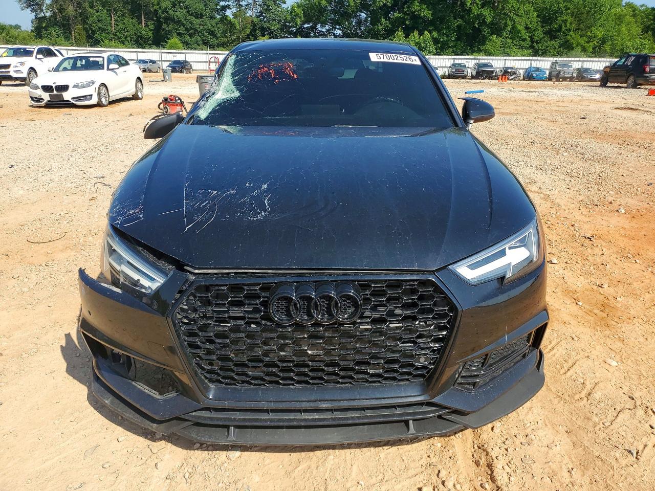 2017 Audi A4 Premium Plus Black vin: WAUPNAF43HA170744