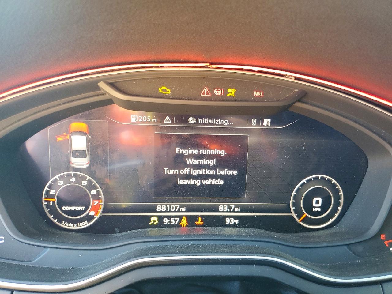 2017 Audi A4 Premium Plus Black vin: WAUPNAF43HA170744