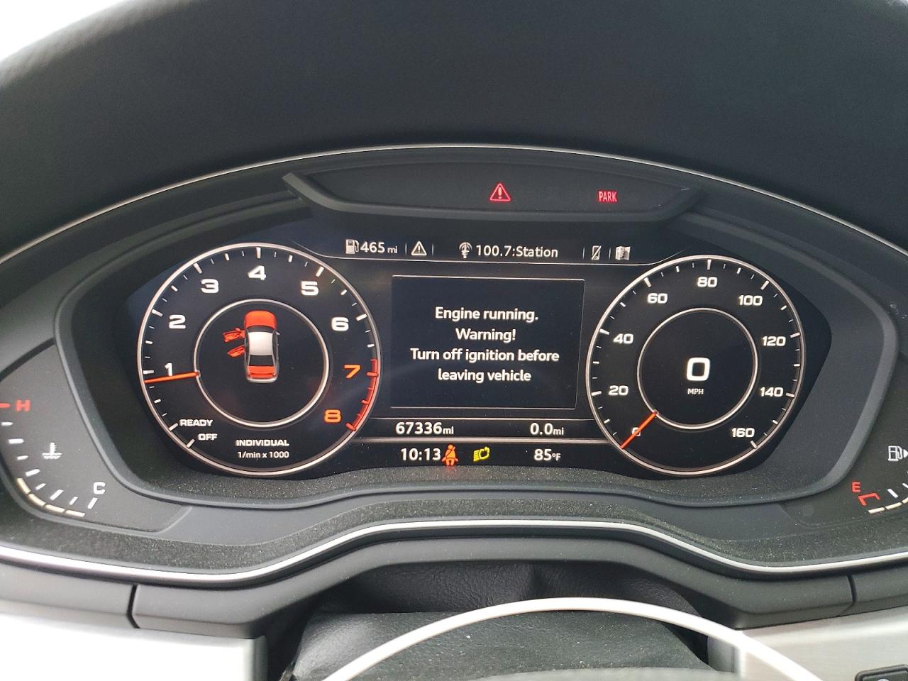 2017 Audi A4 Premium Plus Black vin: WAUPNAF47HA176756