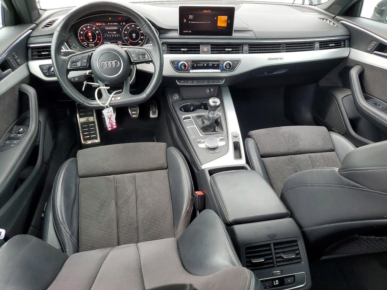 2017 Audi A4 Premium Plus Black vin: WAUPNAF47HA176756