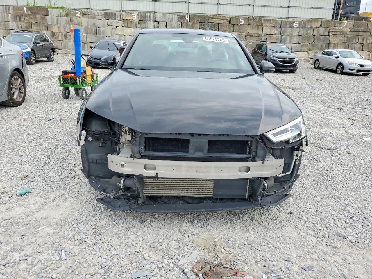 2017 Audi A4 Premium Plus Black vin: WAUPNAF47HA176756