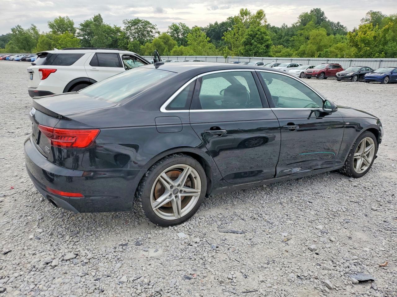 2017 Audi A4 Premium Plus Black vin: WAUPNAF47HA176756