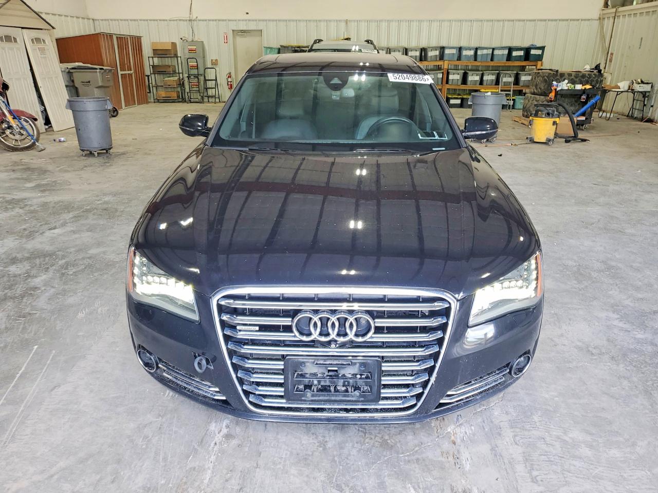 2014 Audi A8 L Quattro Black vin: WAUR2AFD6EN007012