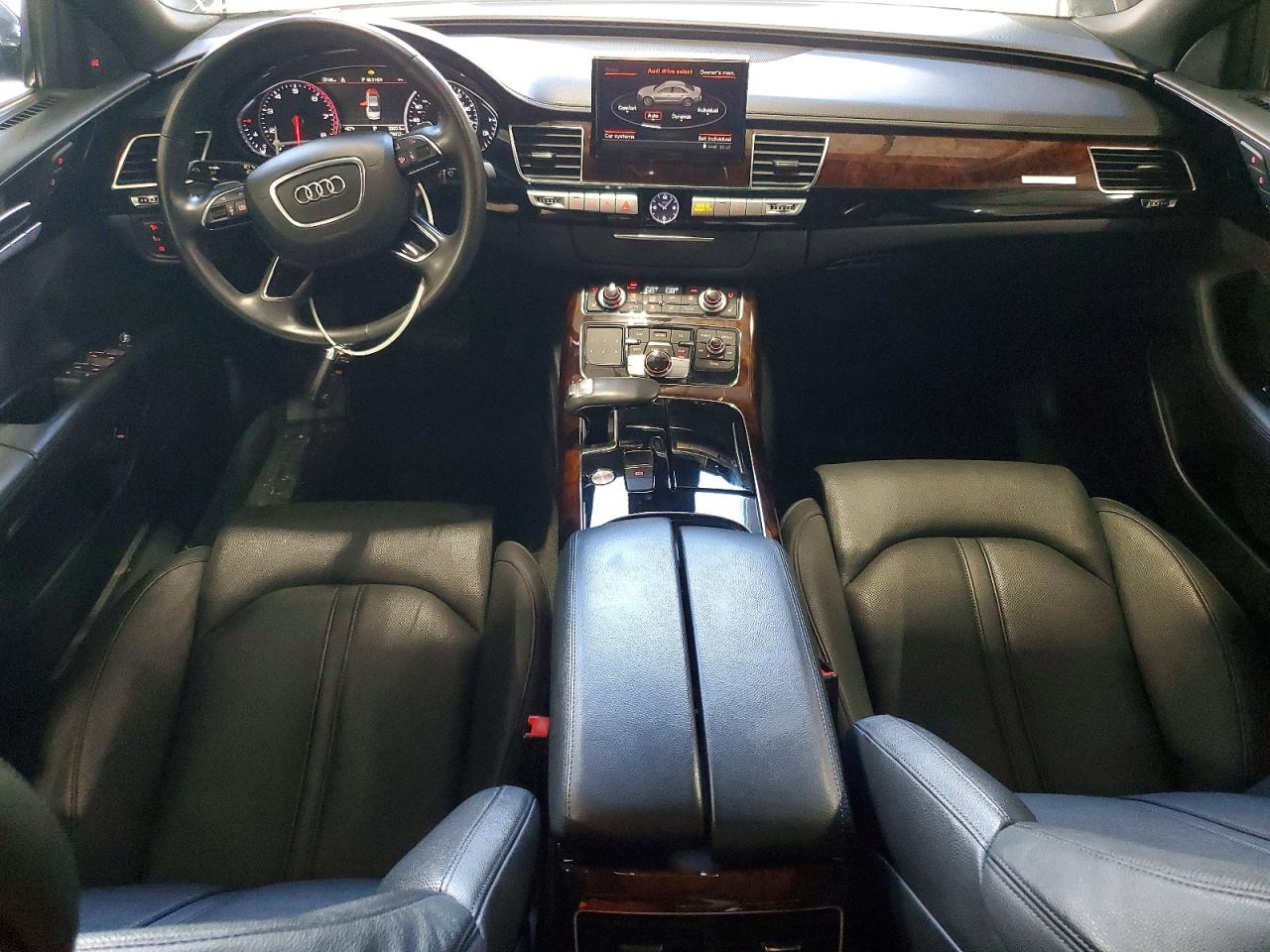 2014 Audi A8 L Quattro Black vin: WAUR2AFD6EN007012