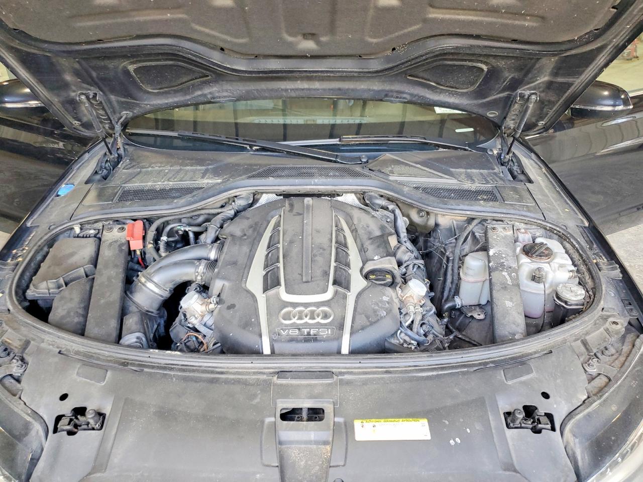2014 Audi A8 L Quattro Black vin: WAUR2AFD6EN007012