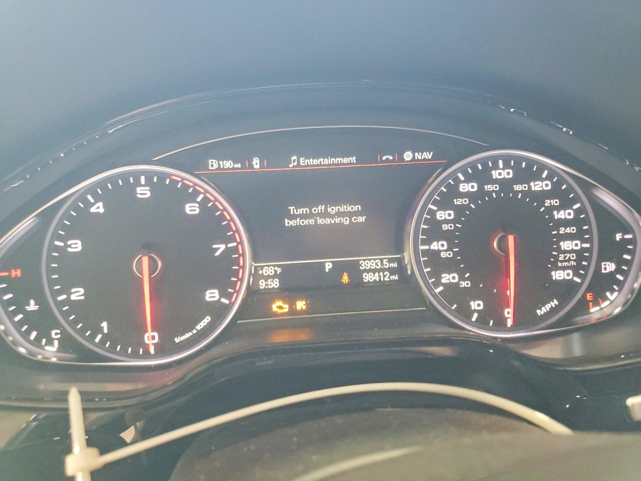 2014 Audi A8 L Quattro Black vin: WAUR2AFD6EN007012