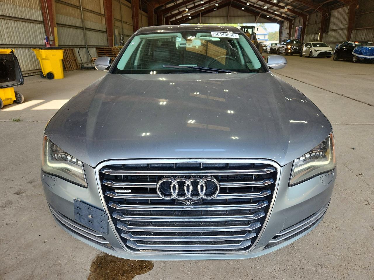 2013 Audi A8 L Quattro Silver vin: WAUR2AFD7DN014839